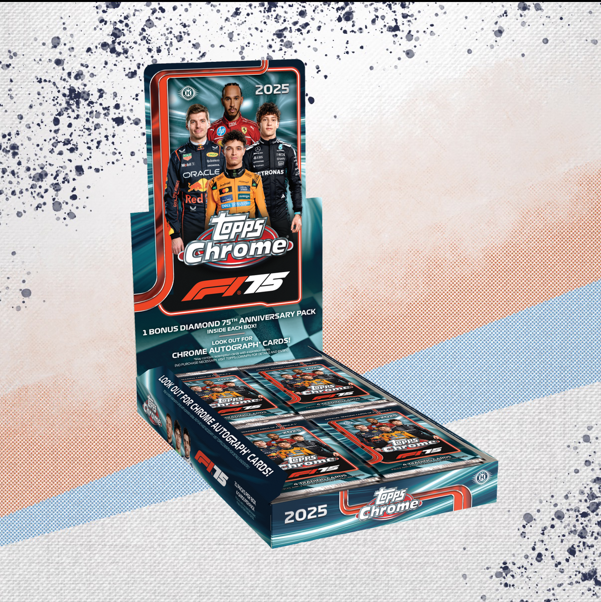 2025 Topps Chrome Formula 1 Racing Hobby Box