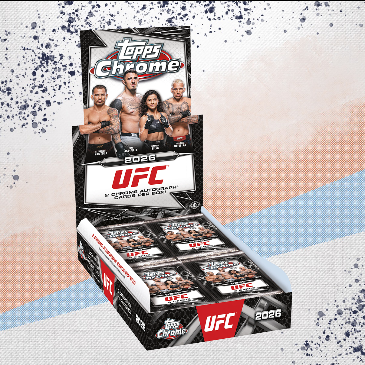 2026 Topps Chrome UFC Hobby Box