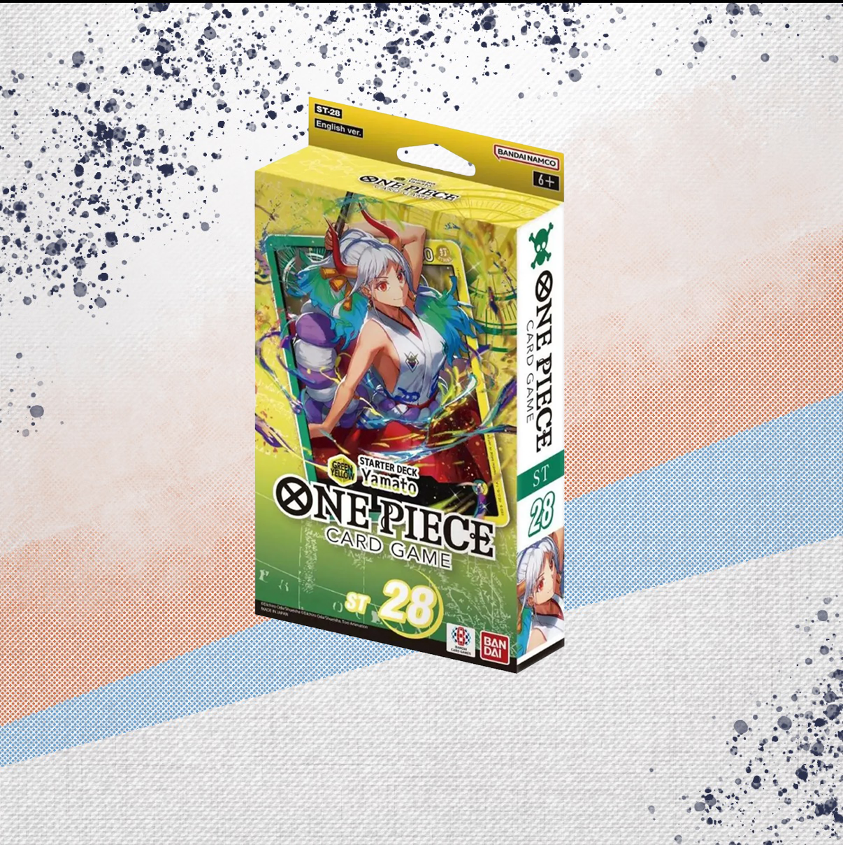 One Piece ST-28 Yamato Green Yellow Starter Deck