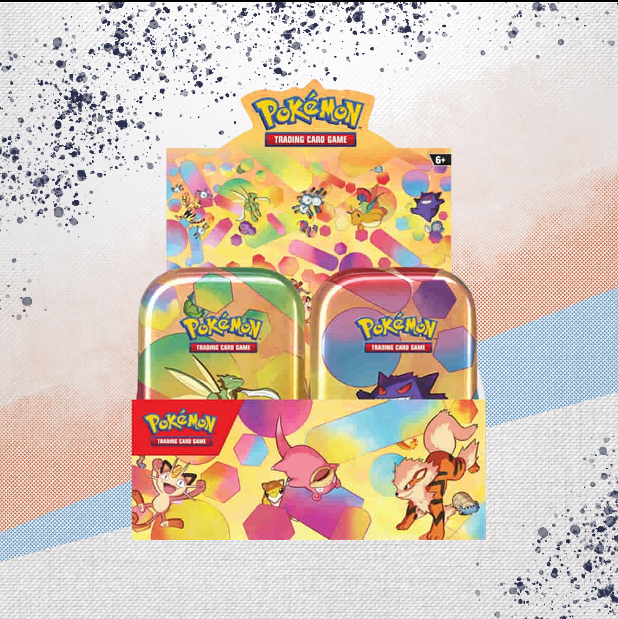 Pokemon 151 Mini Tin Display Box