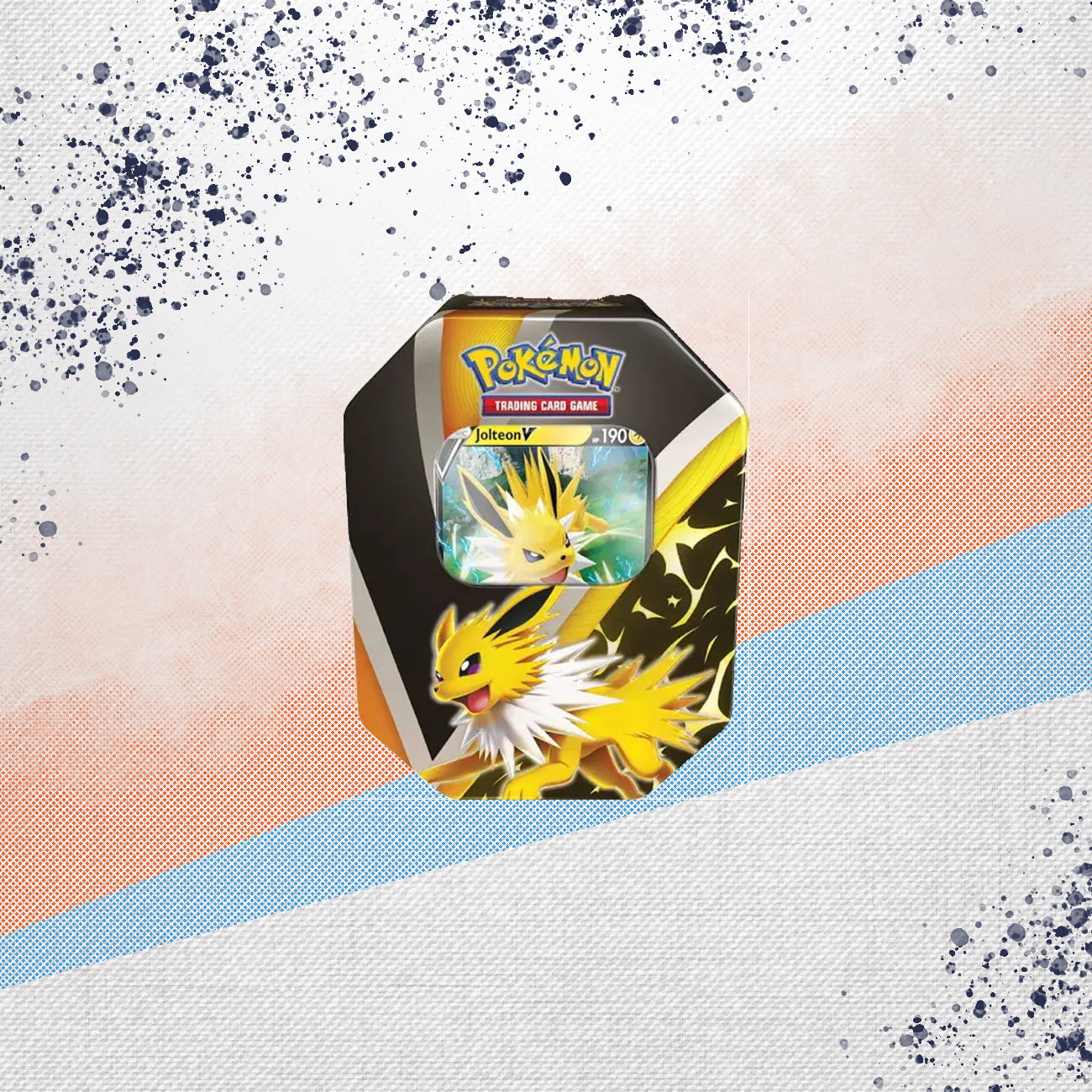 Pokemon Jolteon V Eevee Evolutions Tin