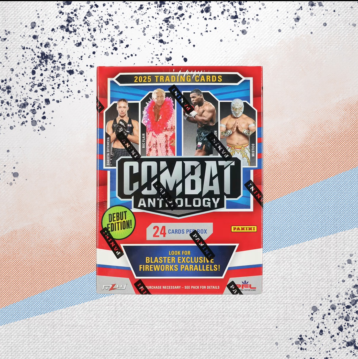 2025 Panini Combat Anthology Blaster Box