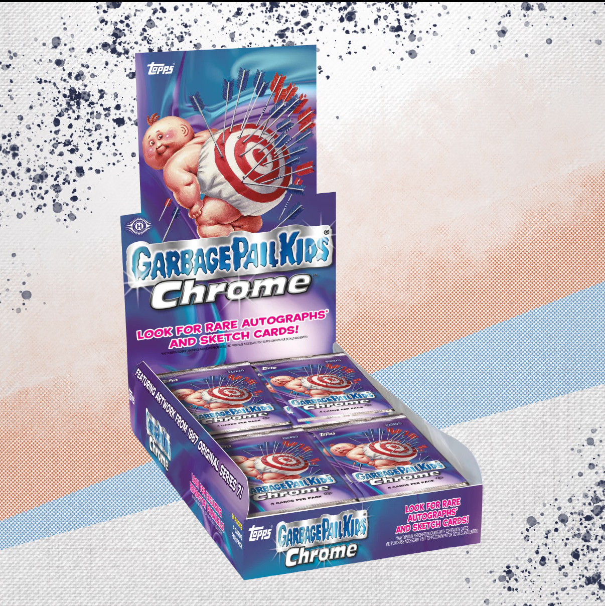 2024 Topps Chrome Garbage Pail Kids Series 7 Hobby Box