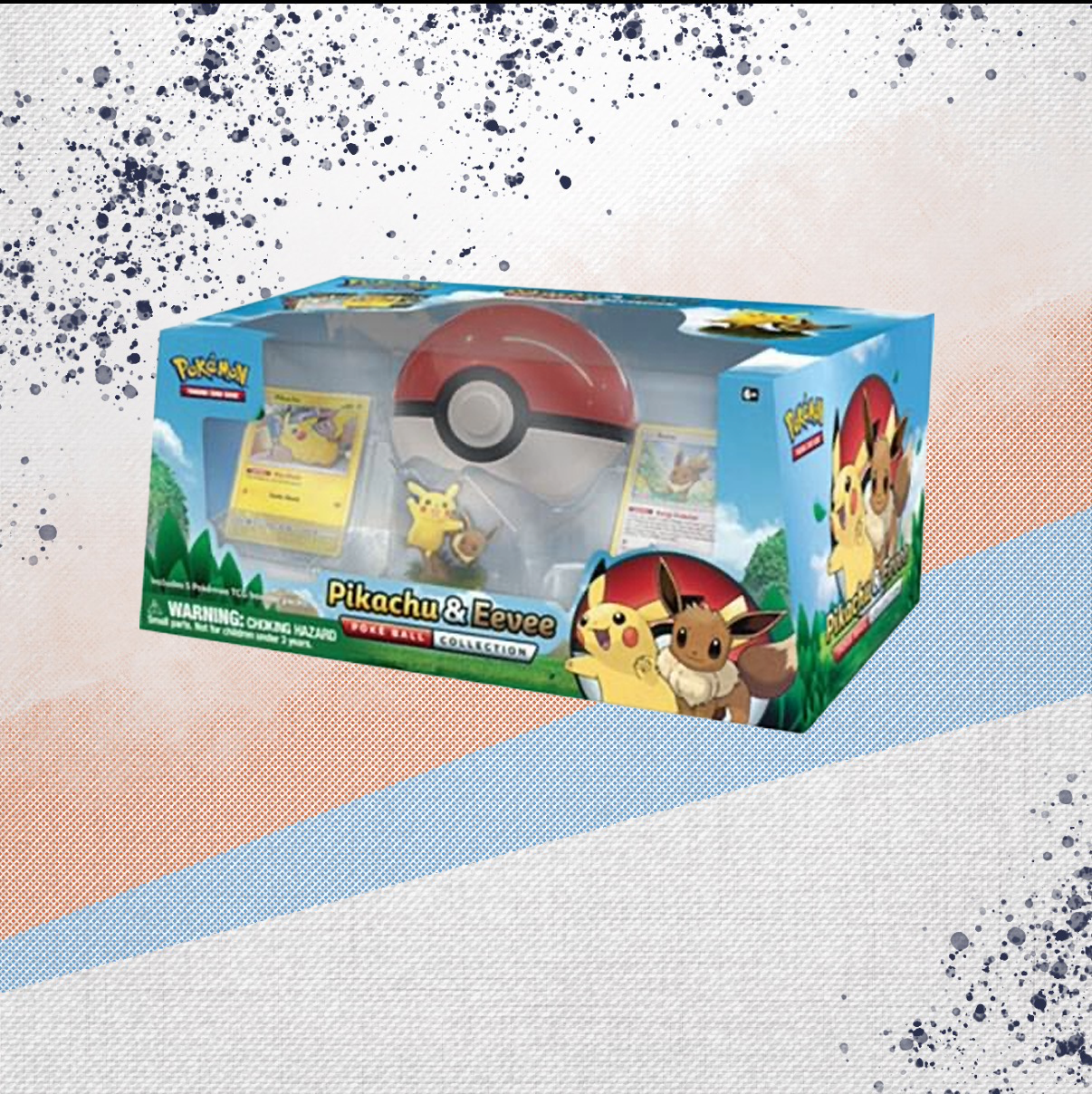 Pokemon Pikachu &amp; Eevee Poke Ball Collection