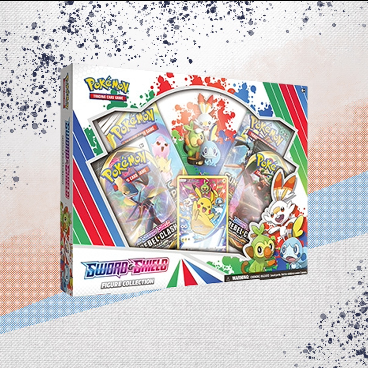 Pokemon Sword &amp; Shield Figure Collection Box