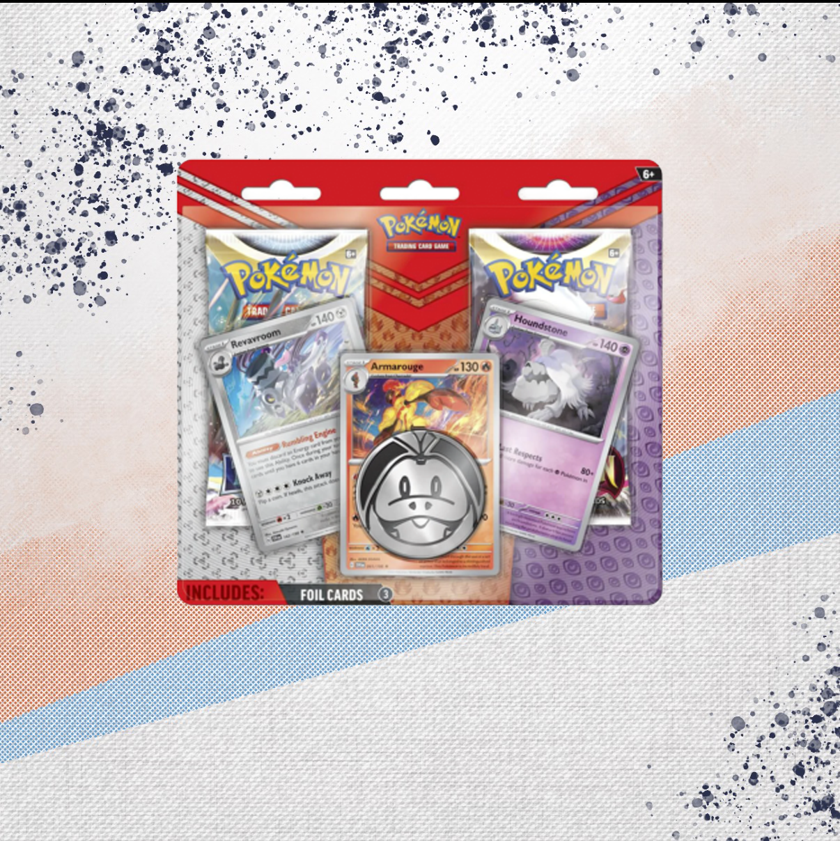 Pokemon Enhanced 2 Pack Blister Armarouge/Revaroom/Houndstone