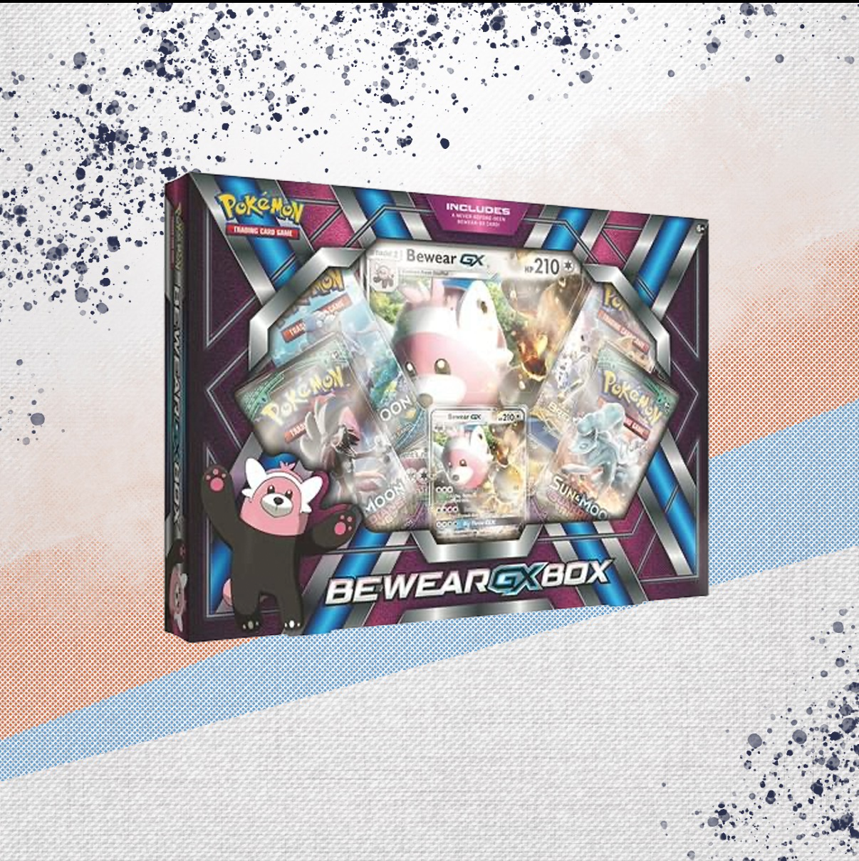 Pokemon Bewear GX Collection Box