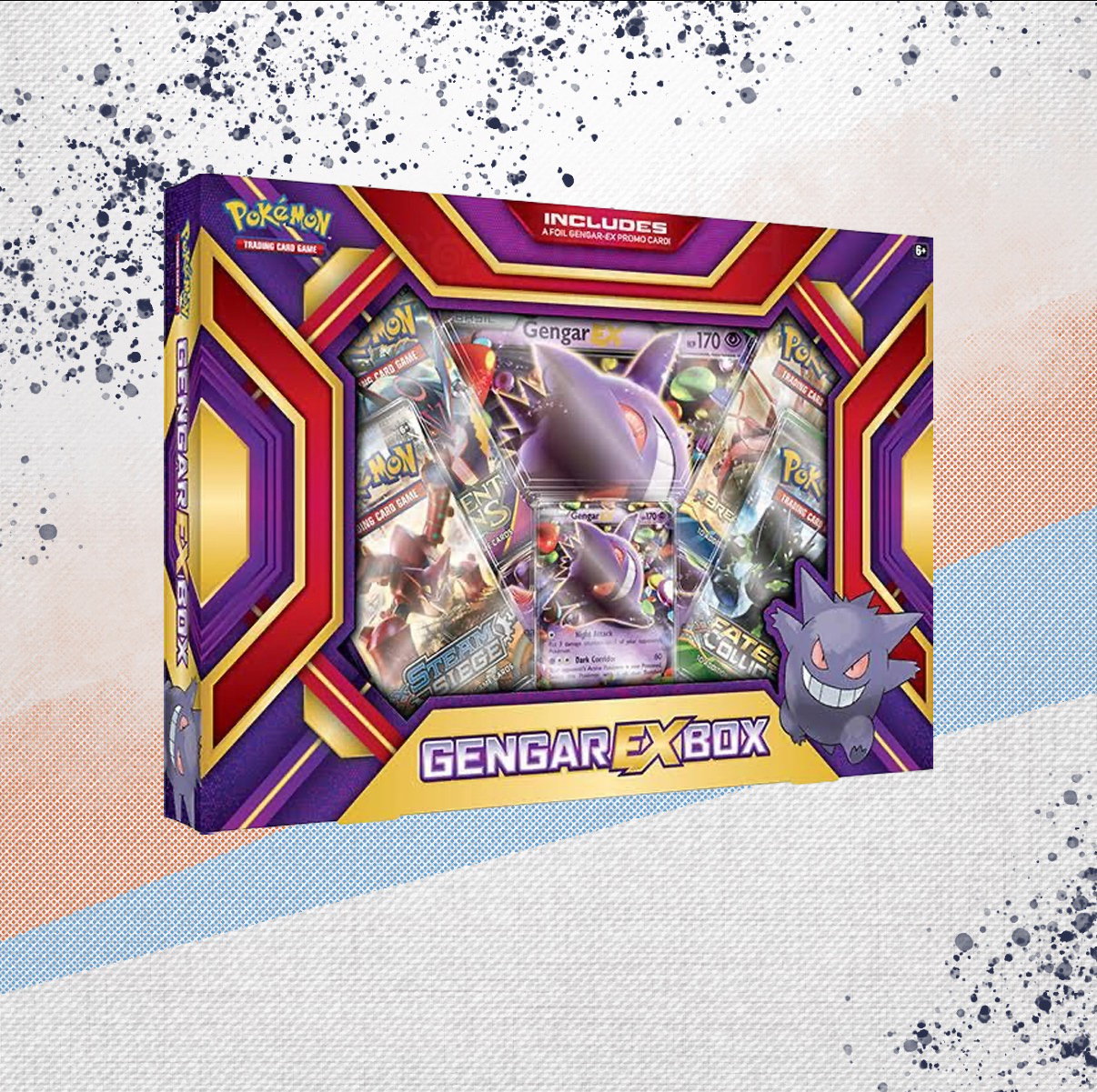 Pokemon Gengar EX Collection Box