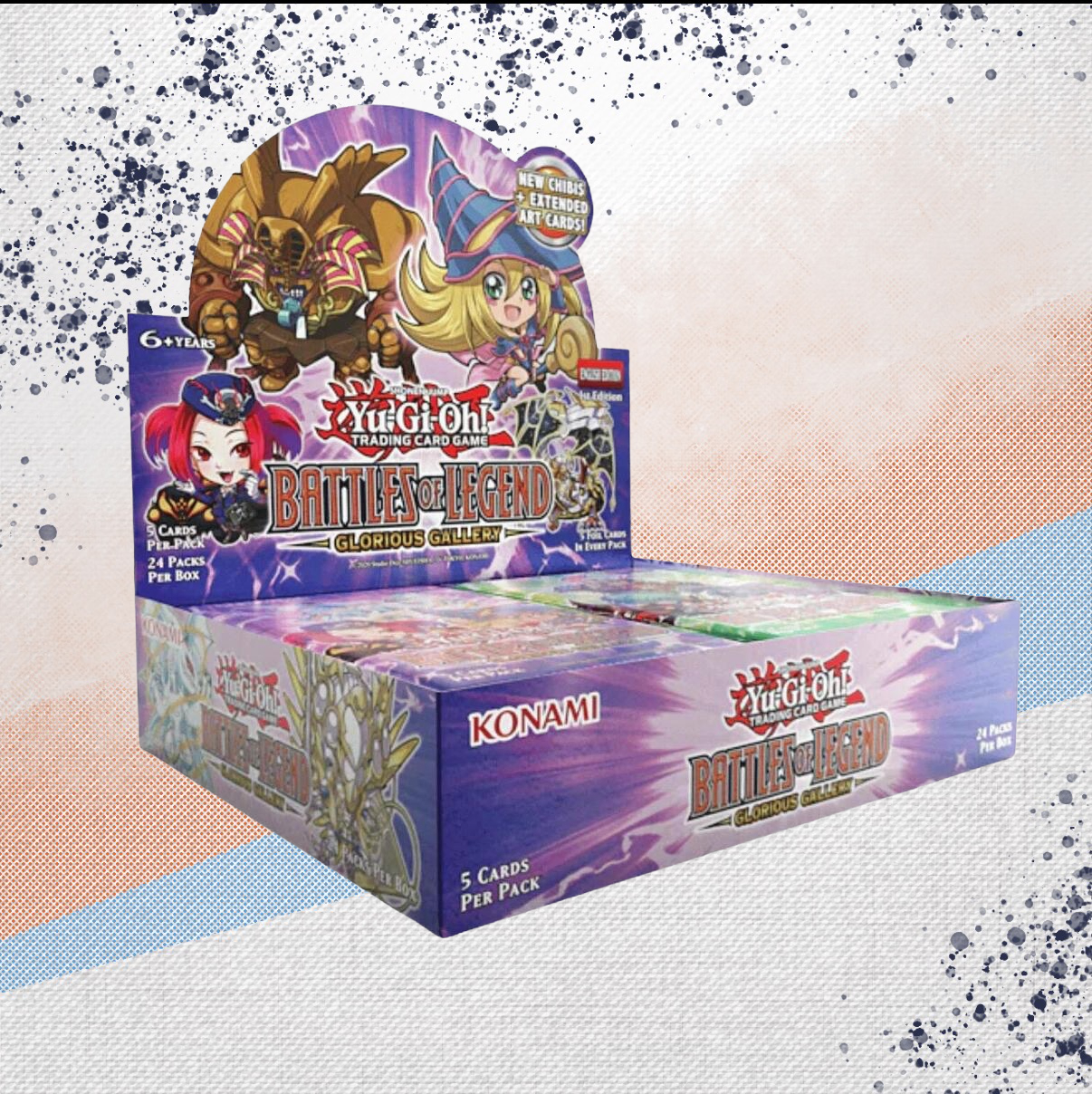 Yugioh Battles Of Legend Glorious Gallery 1st Edition Booster Box