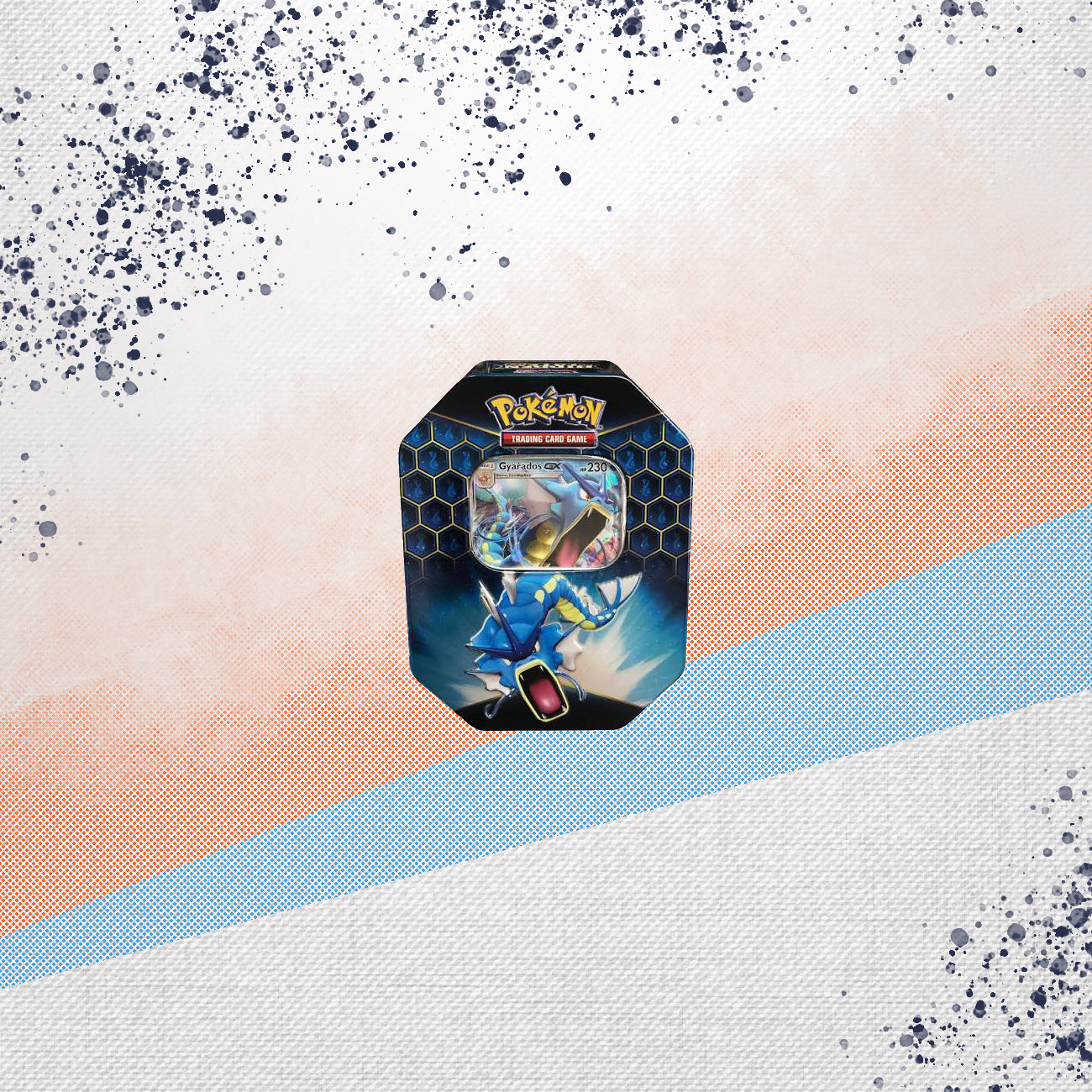 Pokemon Hidden Fates Gyrados Gx Tin