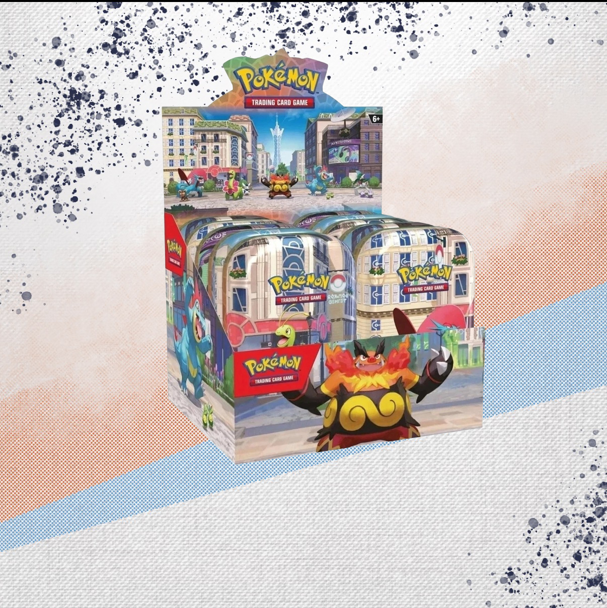 Pokemon Lumiose City Mini Tin Display