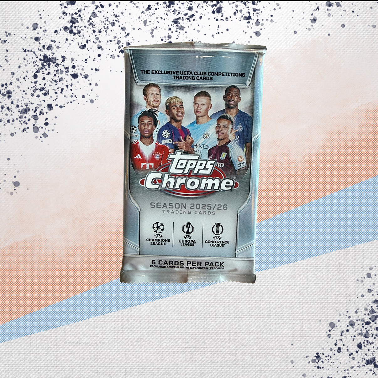 2025/26 Topps Chrome UEFA Mega Box Pack
