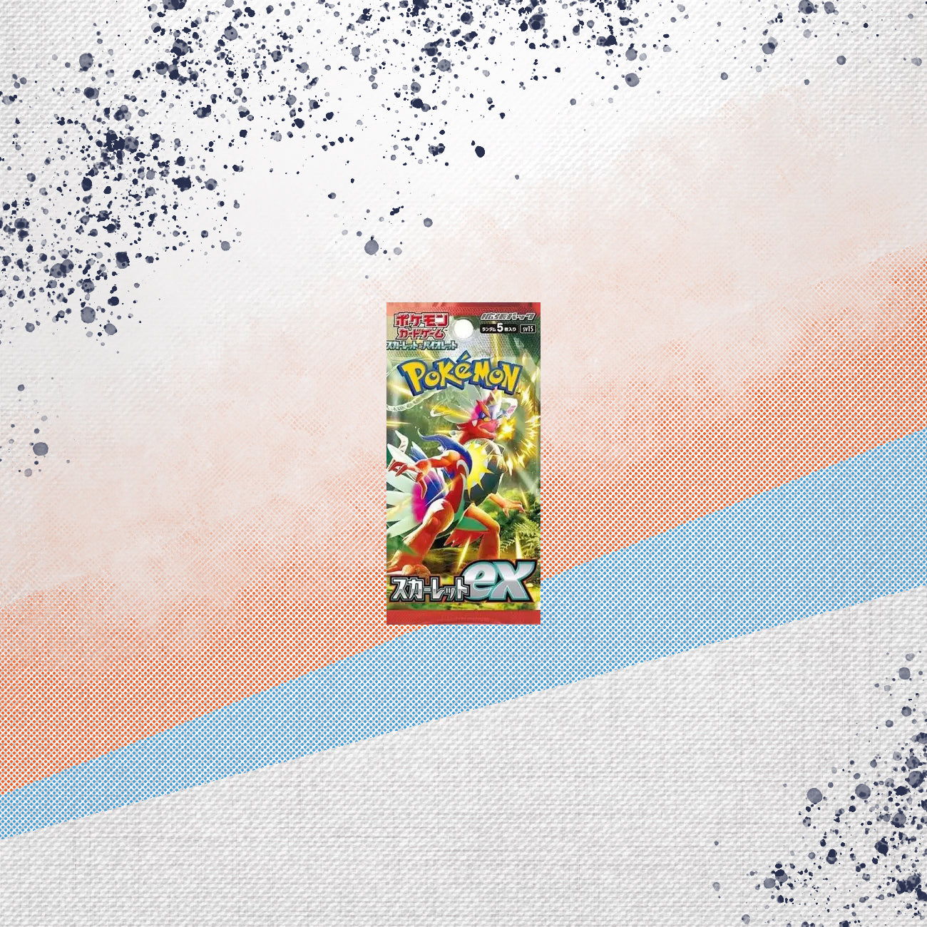 Pokemon Scarlet EX Japanese Booster Pack