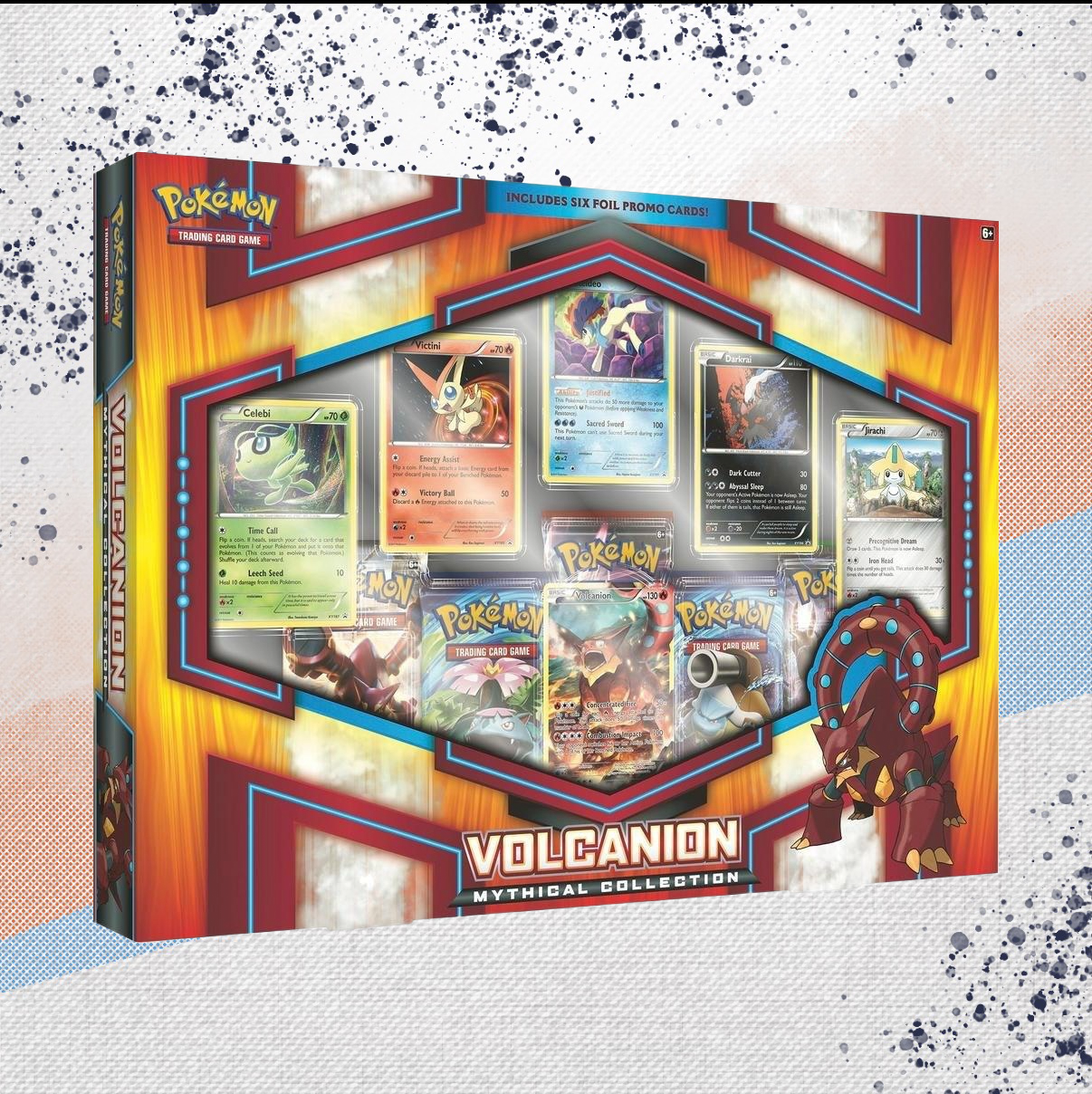 Pokemon Volcanion Mythical Collection Box