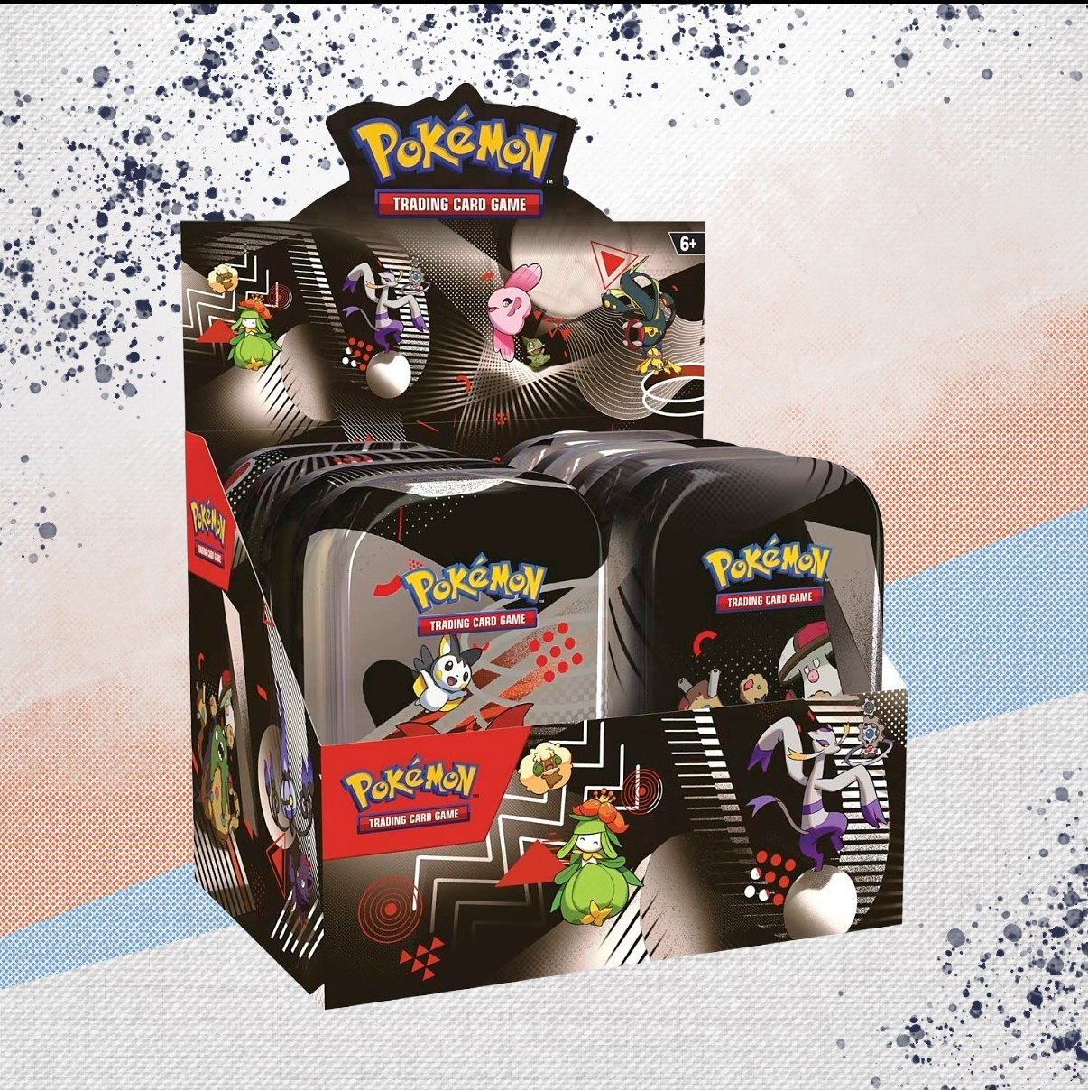 Pokemon Unova Mini Tin Display