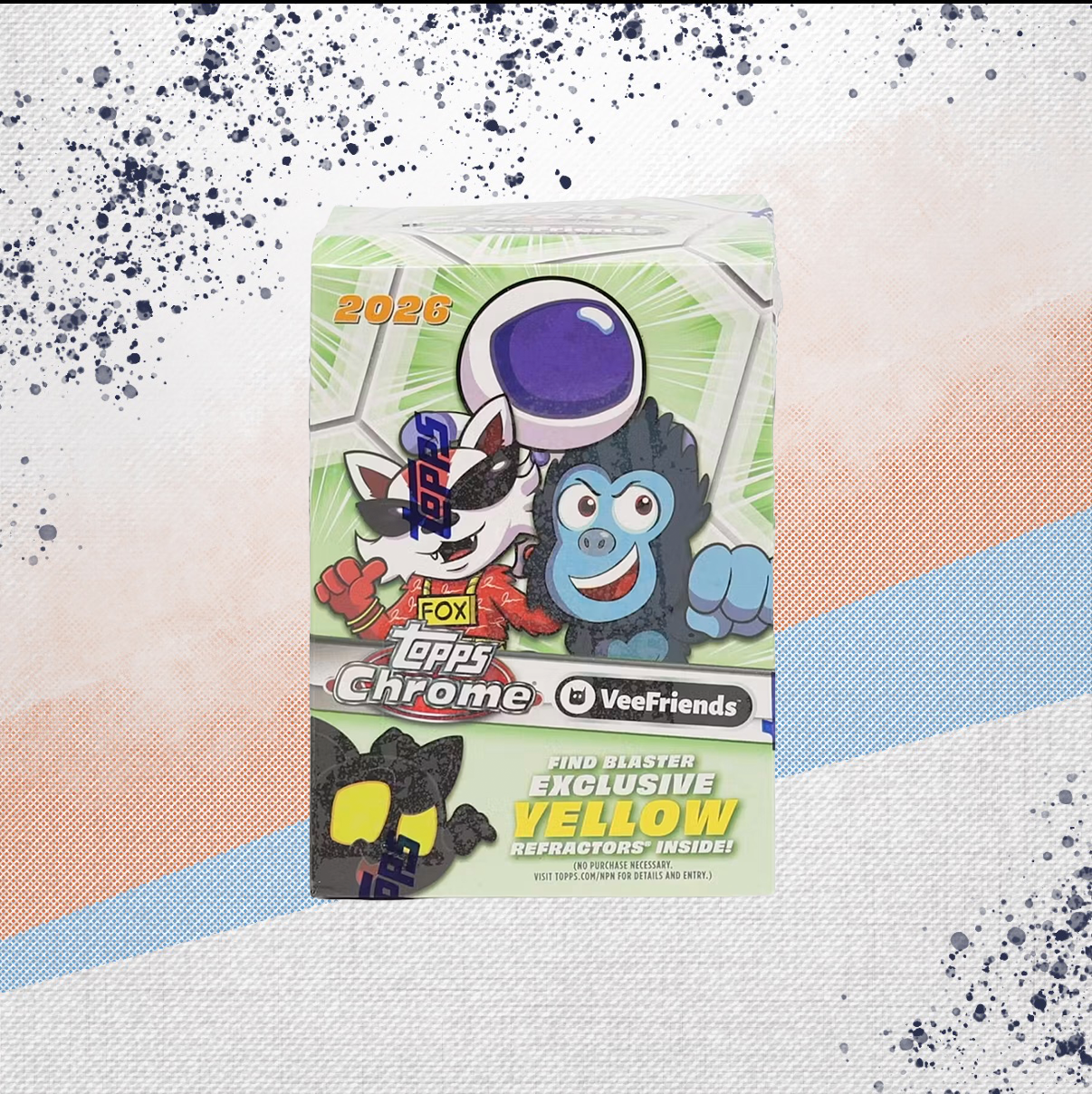 2026 Topps Chrome Vee Friends Blaster Box