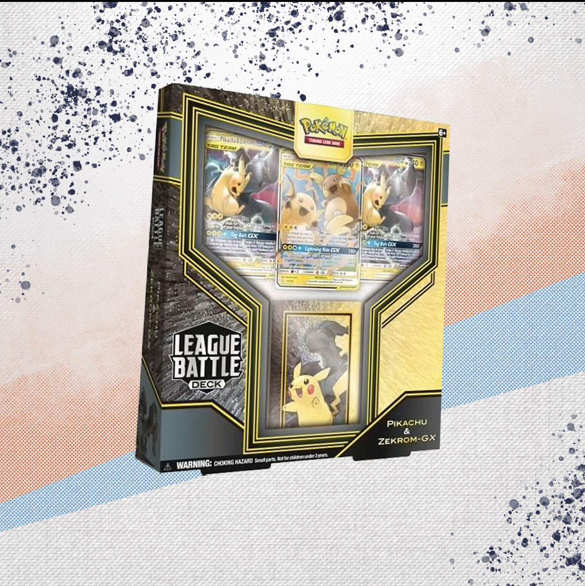 Pokemon Pikachu &amp; Zekrom League Battle Deck