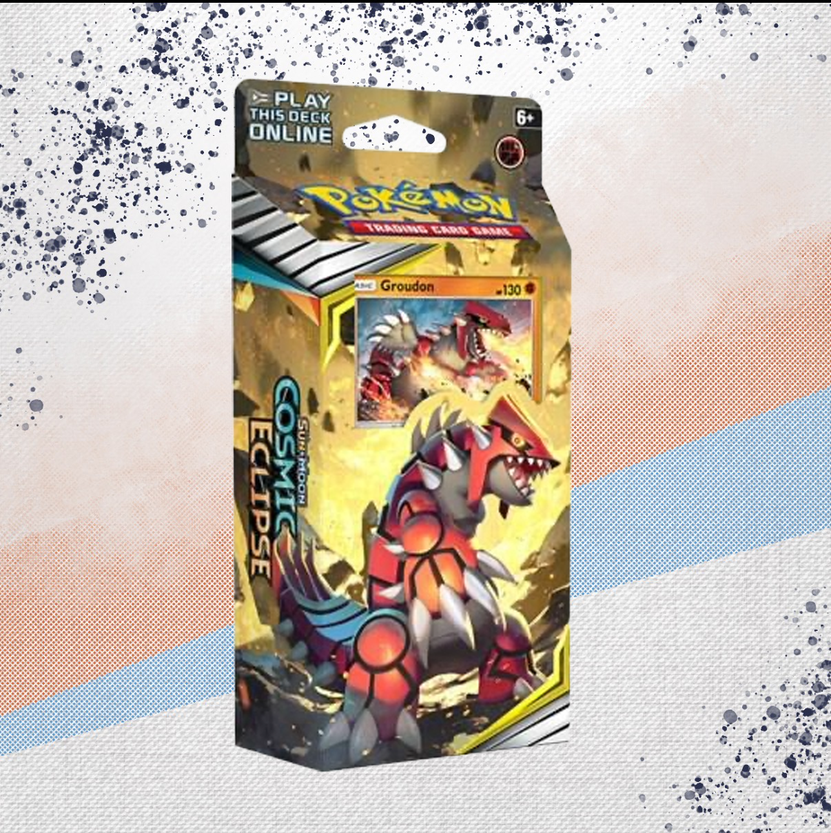 Pokemon Cosmic Eclipse Groudon Theme Deck