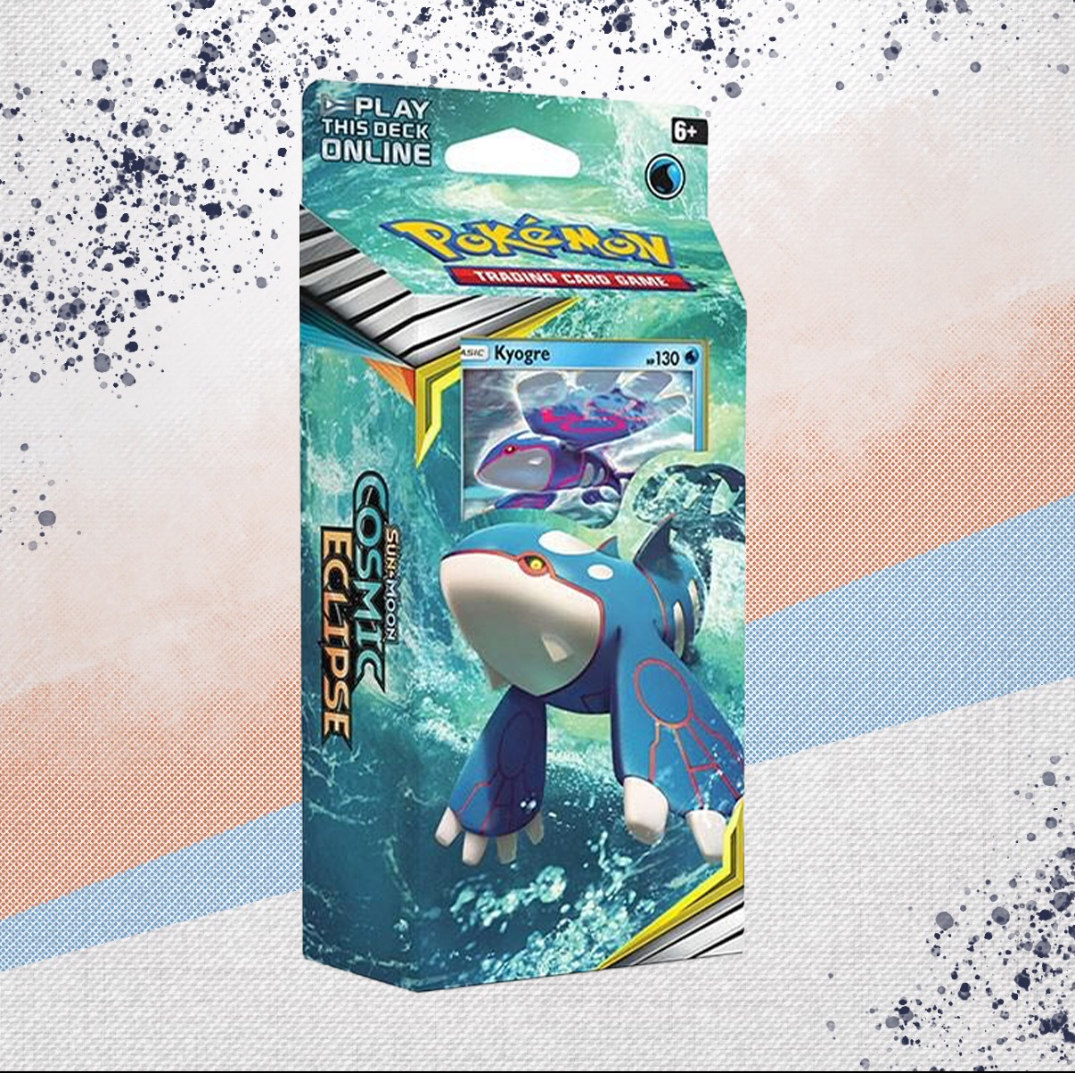 Pokemon Cosmic Eclipse Kyogre Theme Deck