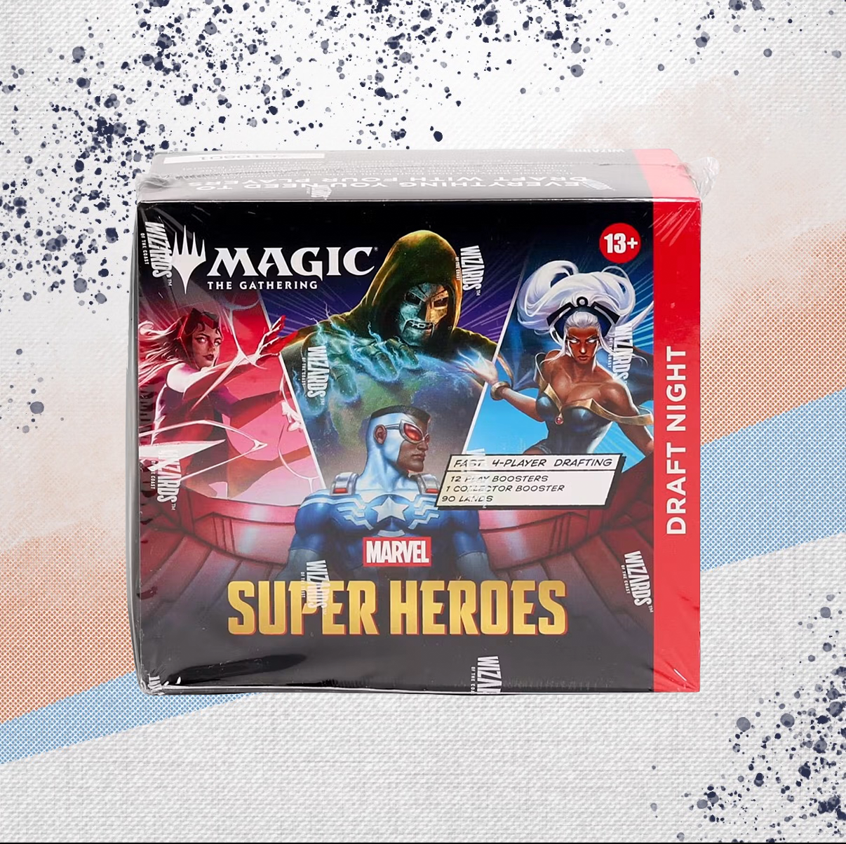 Magic The Gathering Marvel Super Heroes Draft Night Box