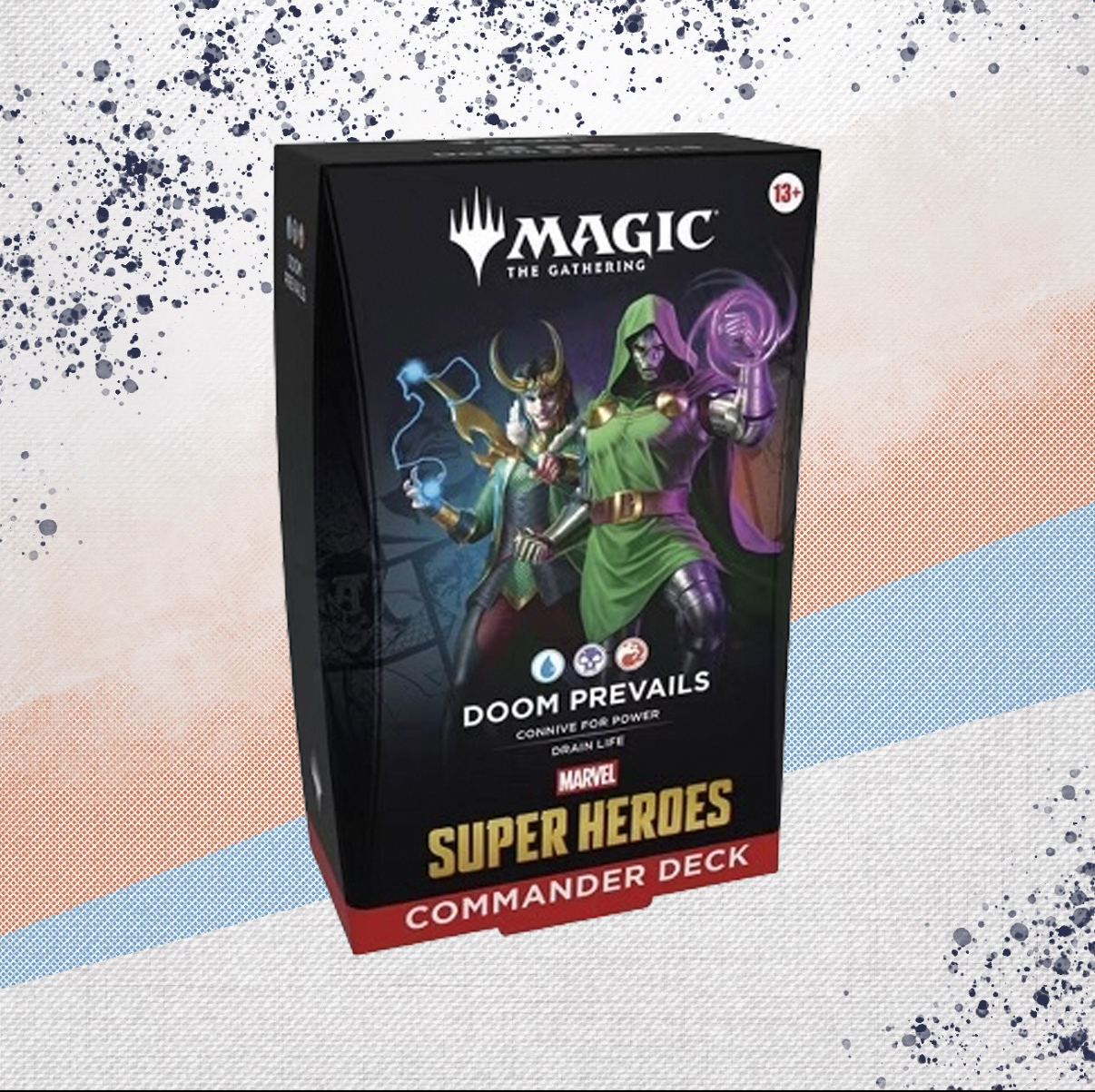 Magic The Gathering Marvel Super Heroes Doom Prevails Commander Deck