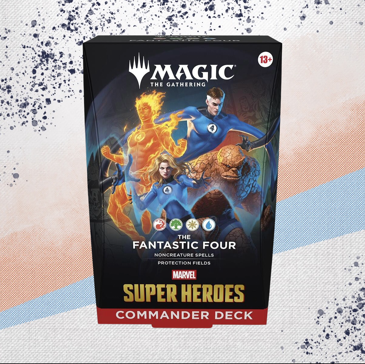Magic The Gathering Marvel Super Heroes The Fantastic Four Commander Deck