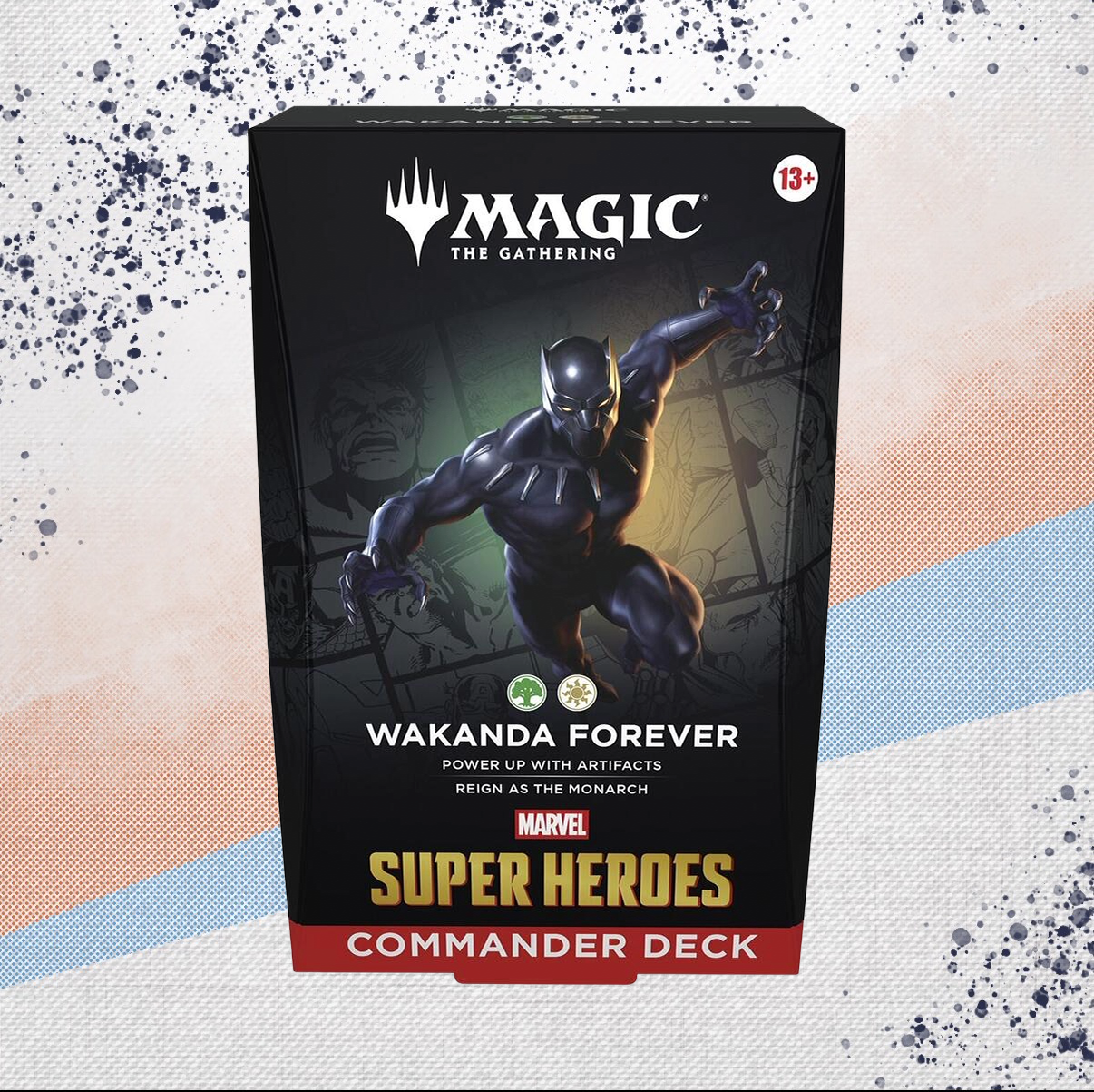Magic The Gathering Marvel Super Heroes Wakanda Forever Commander Deck