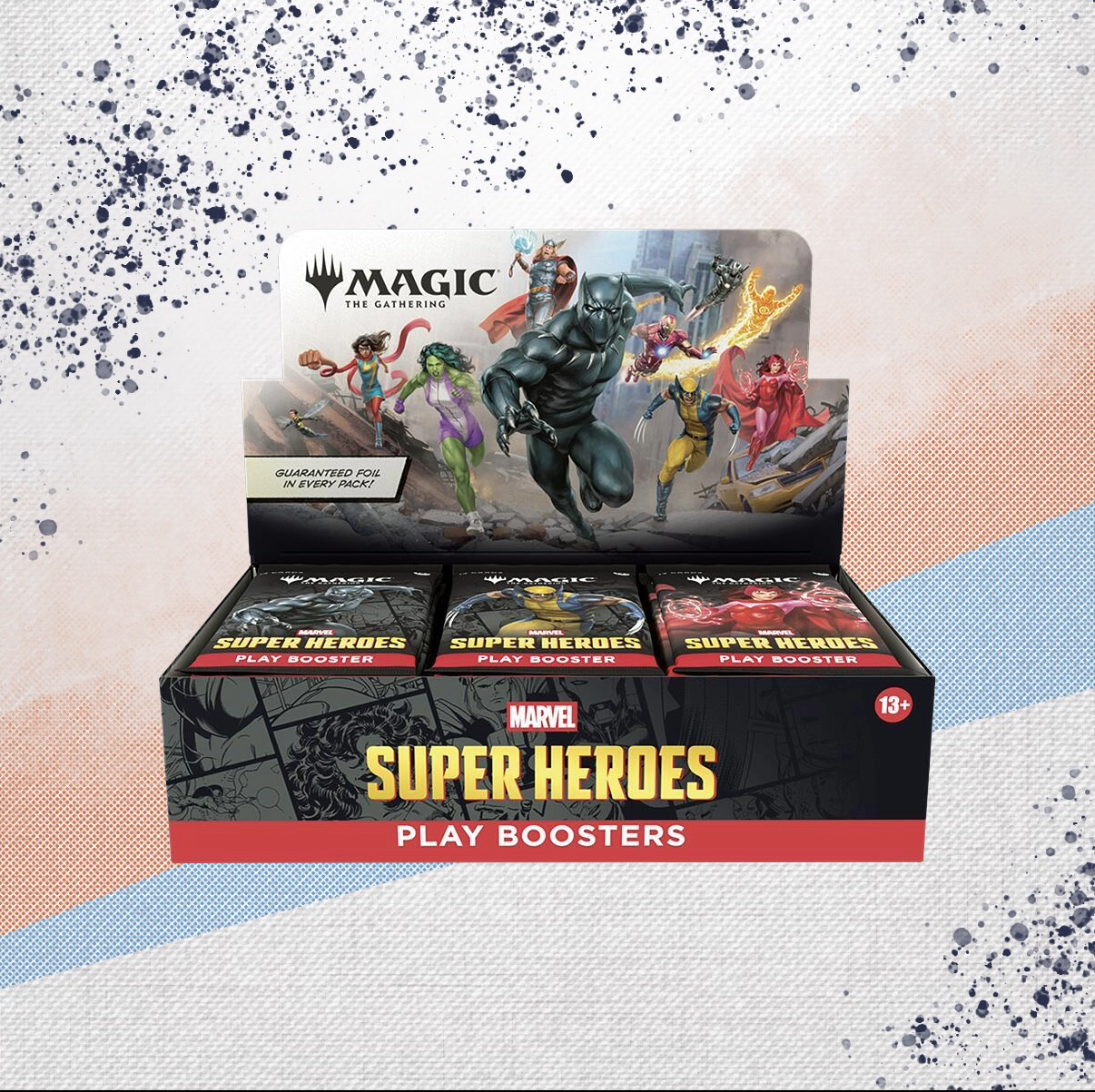 Magic The Gathering Marvel Super Heroes Play Booster Box