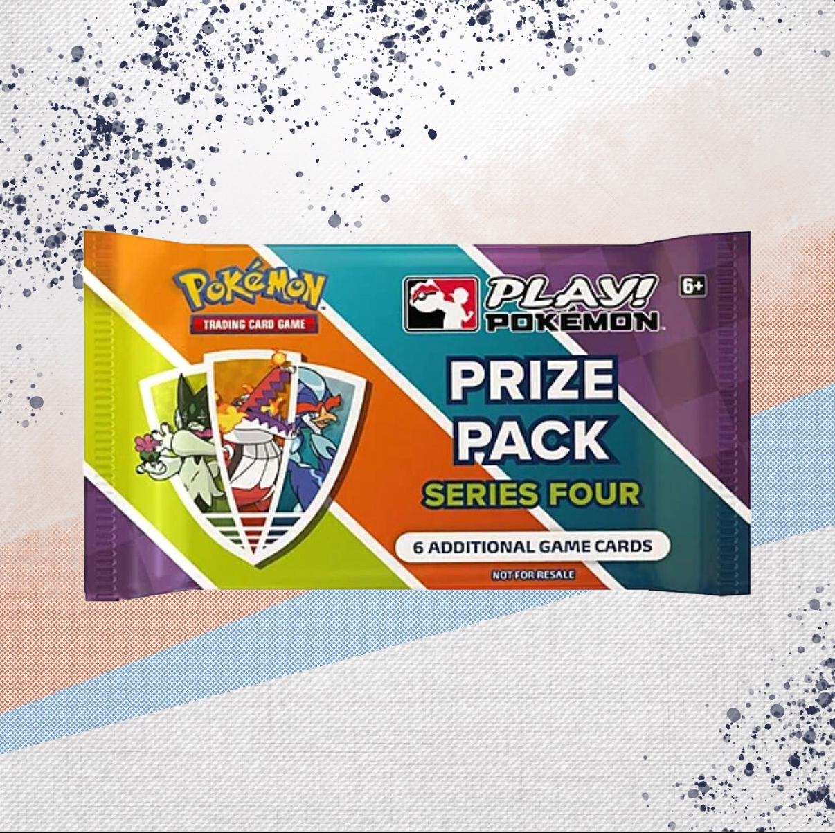 Pokemon Prize Pack Series Four Booster Pack