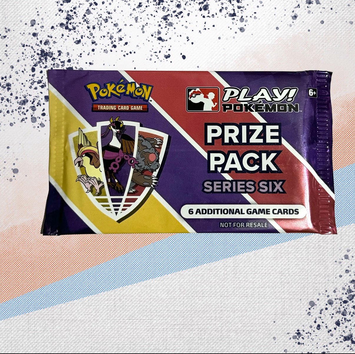 Pokemon Prize Pack Series Six Booster Pack
