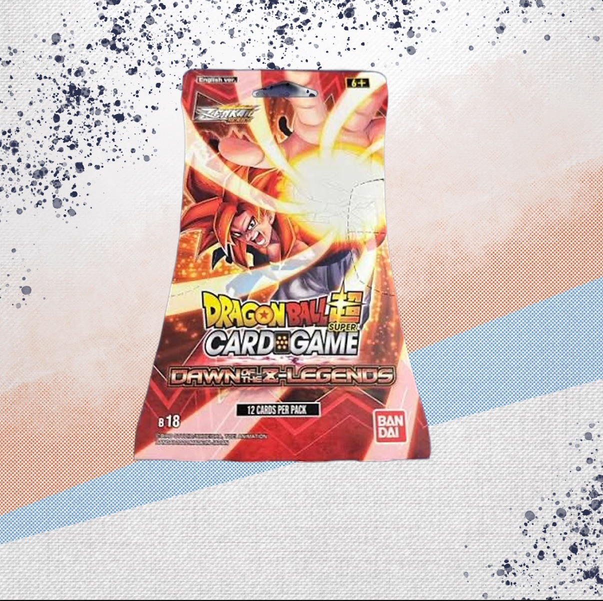 Dragon Ball Z Dawn of the Z-Legends Sleeved Booster Pack