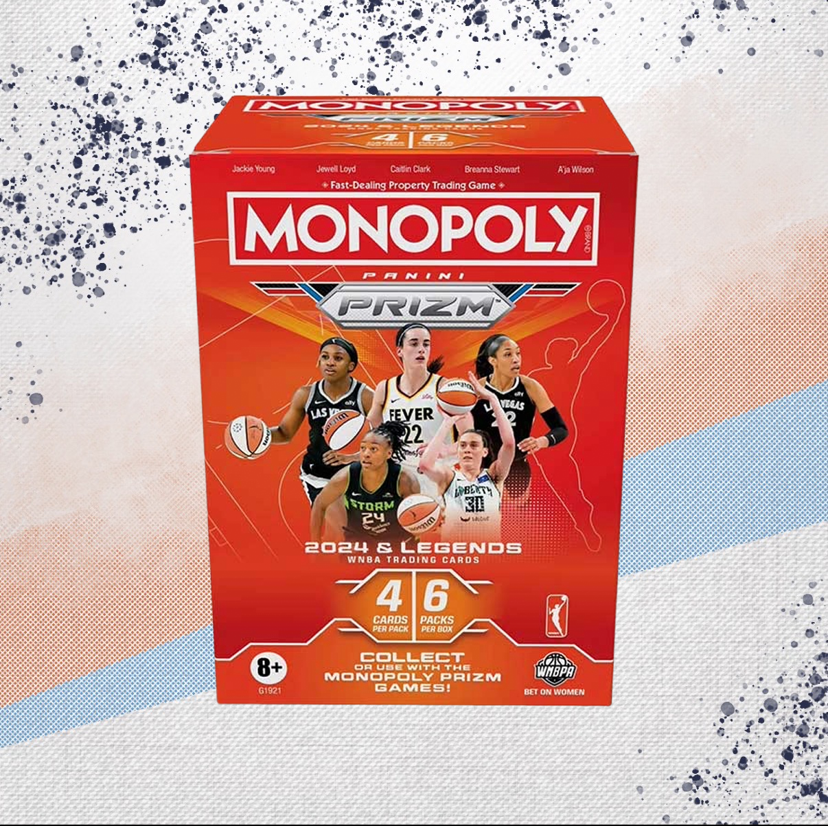 2024 Panini Prizm WNBA Monopoly   Blaster Box
