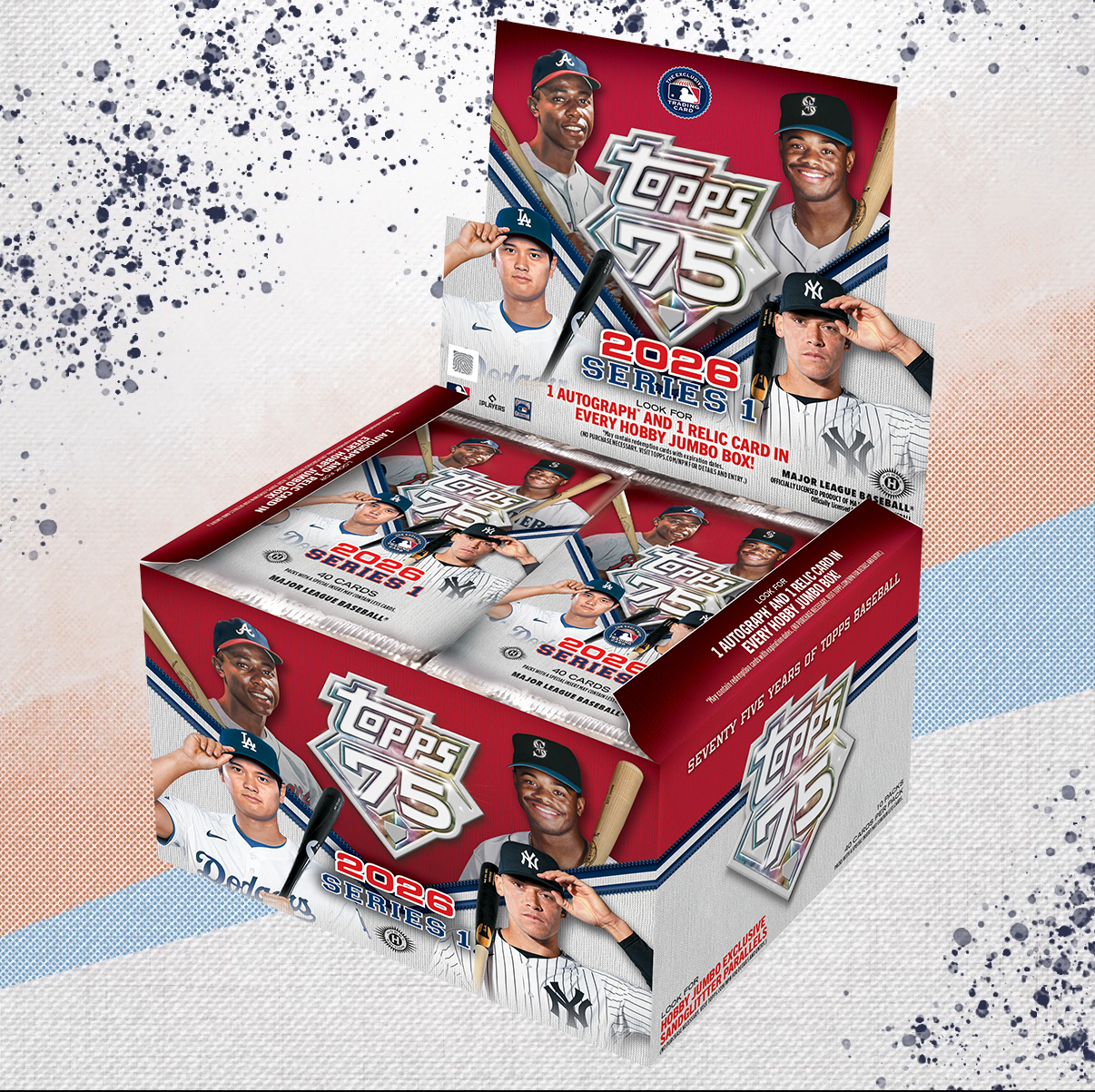 2026 Topps Series 1 Baseball Jumbo Hobby Box