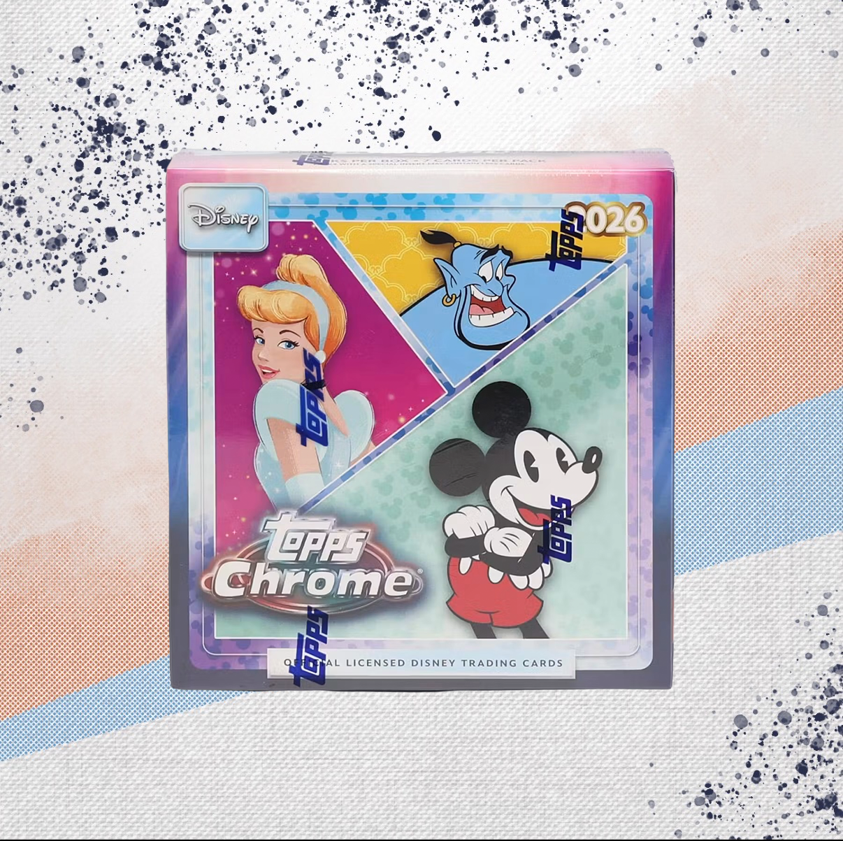 2026 Topps Chrome Disney Mega Box