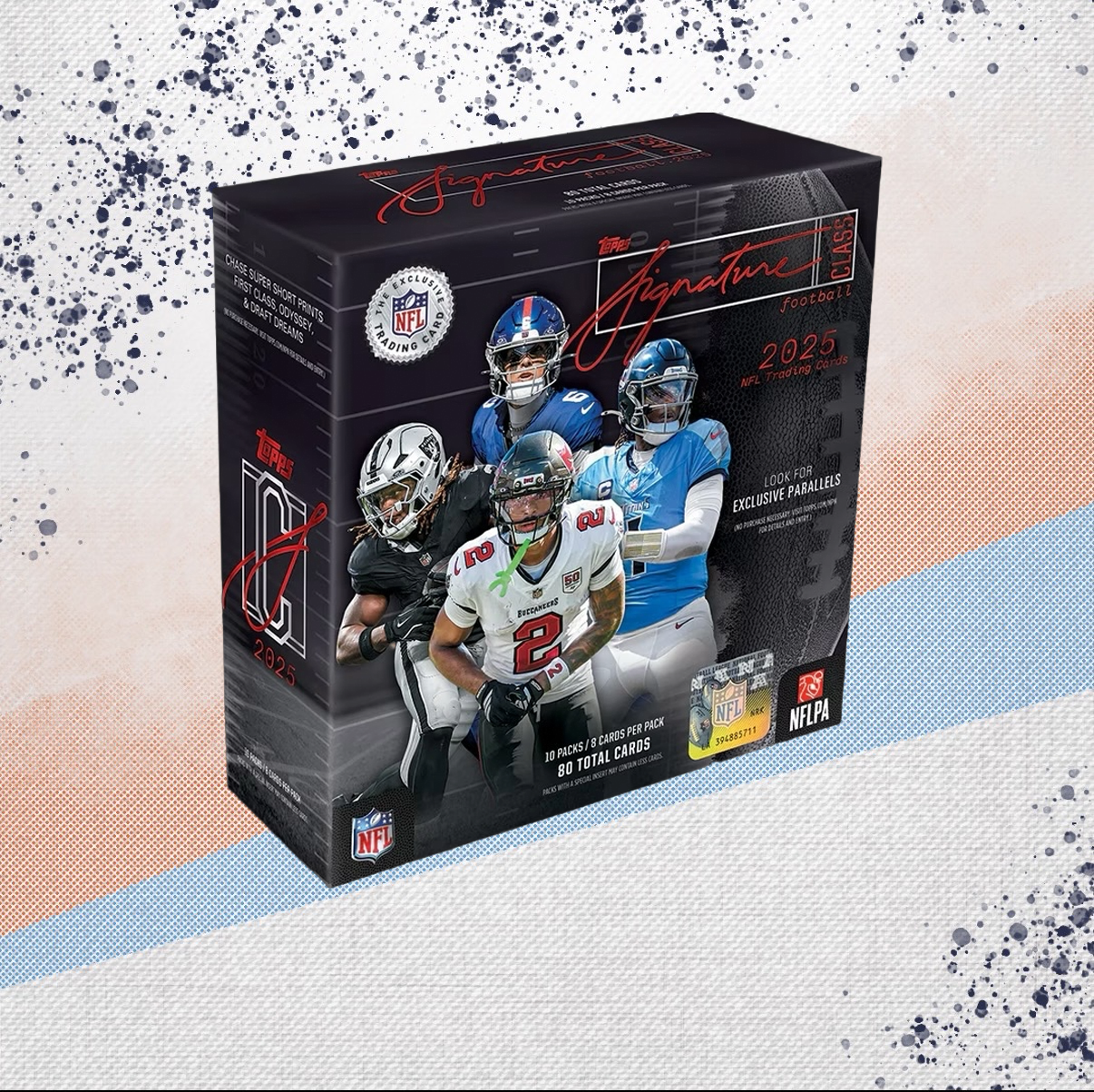 2025 Topps Signature Class Football Mega Box