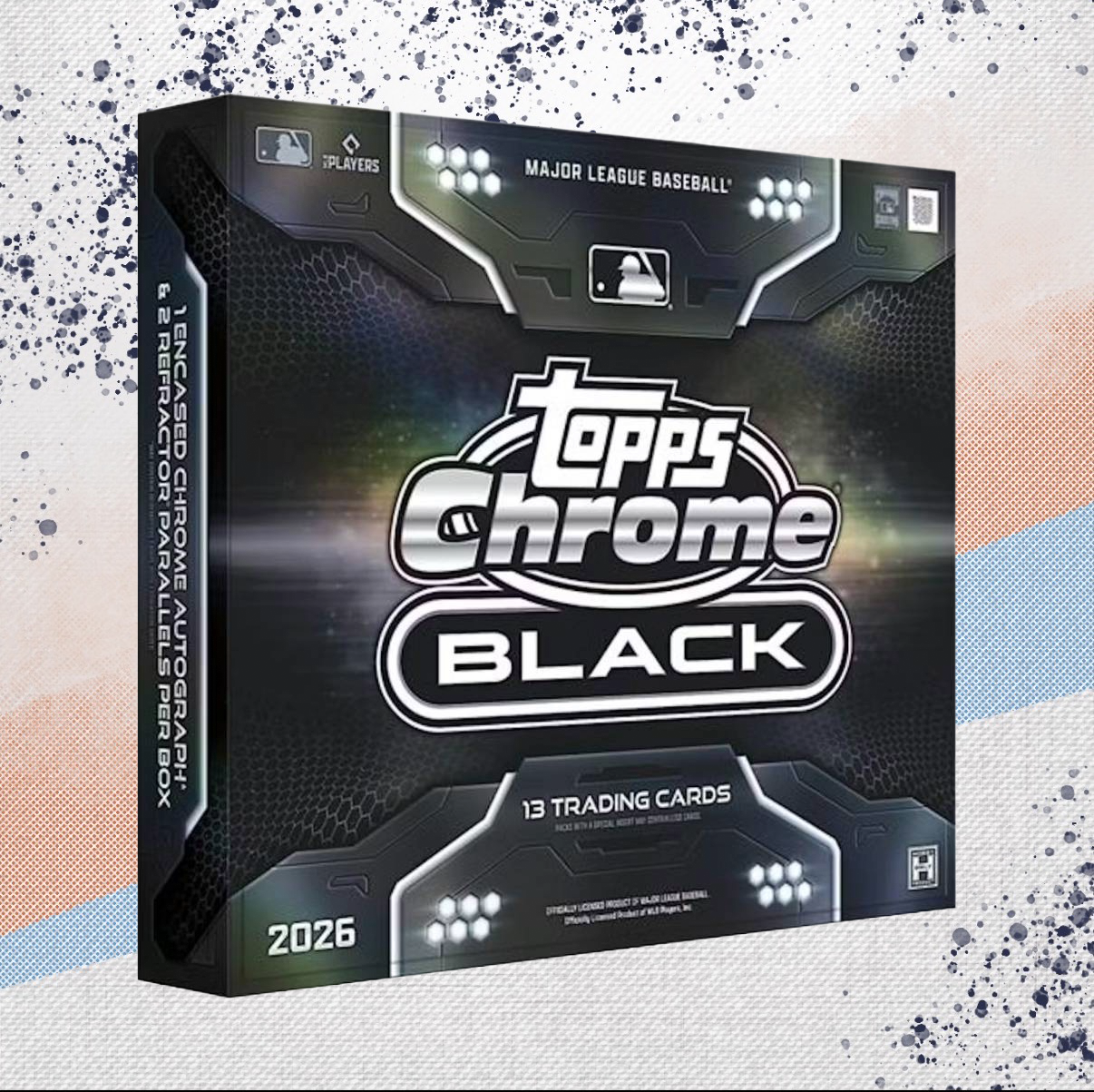 2026 Topps Chrome Black Baseball Hobby Box