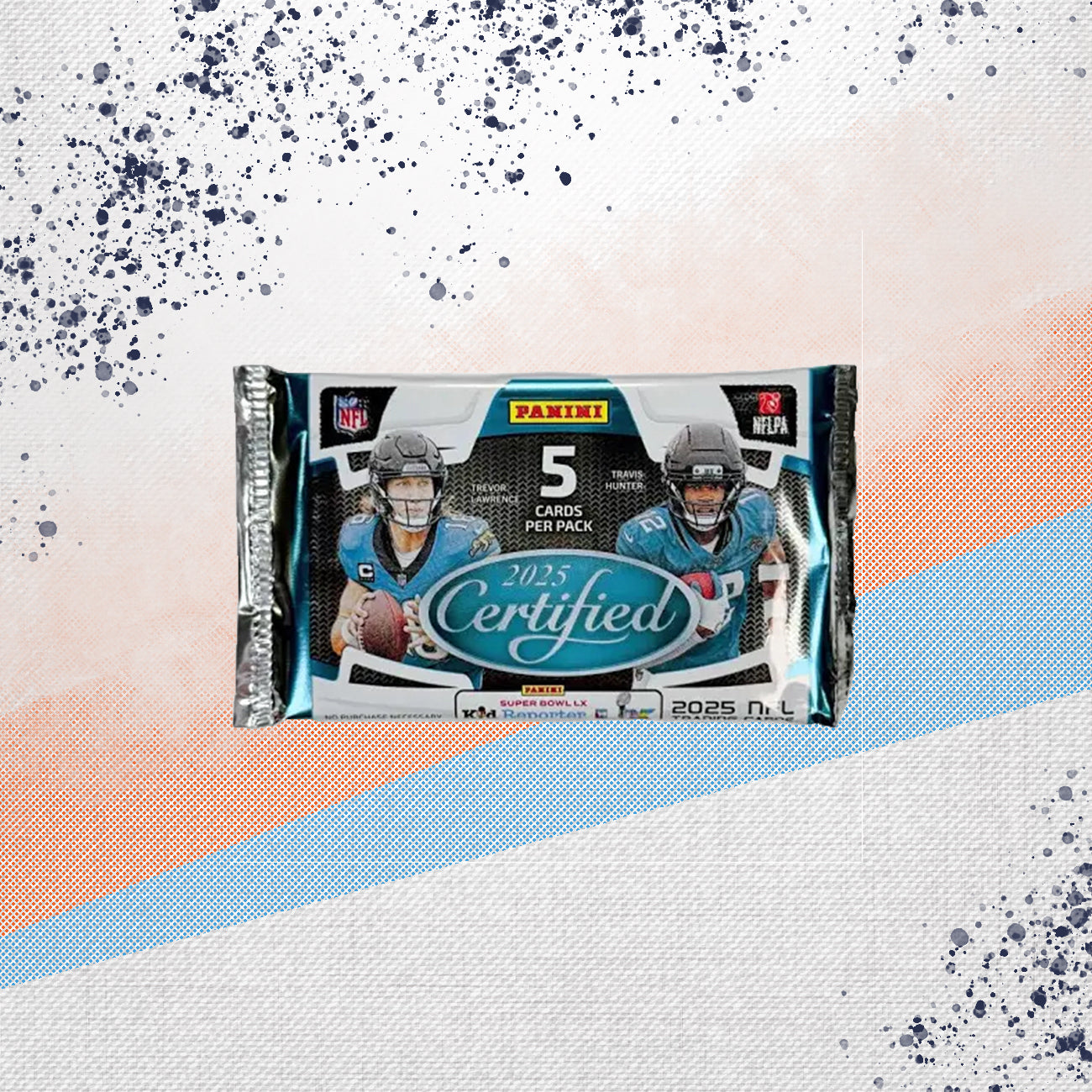 2025 Panini Certified Football Hobby Pack