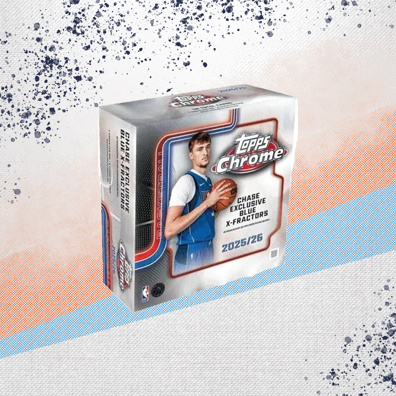 2025-26 Topps Chrome Basketball Mega Box