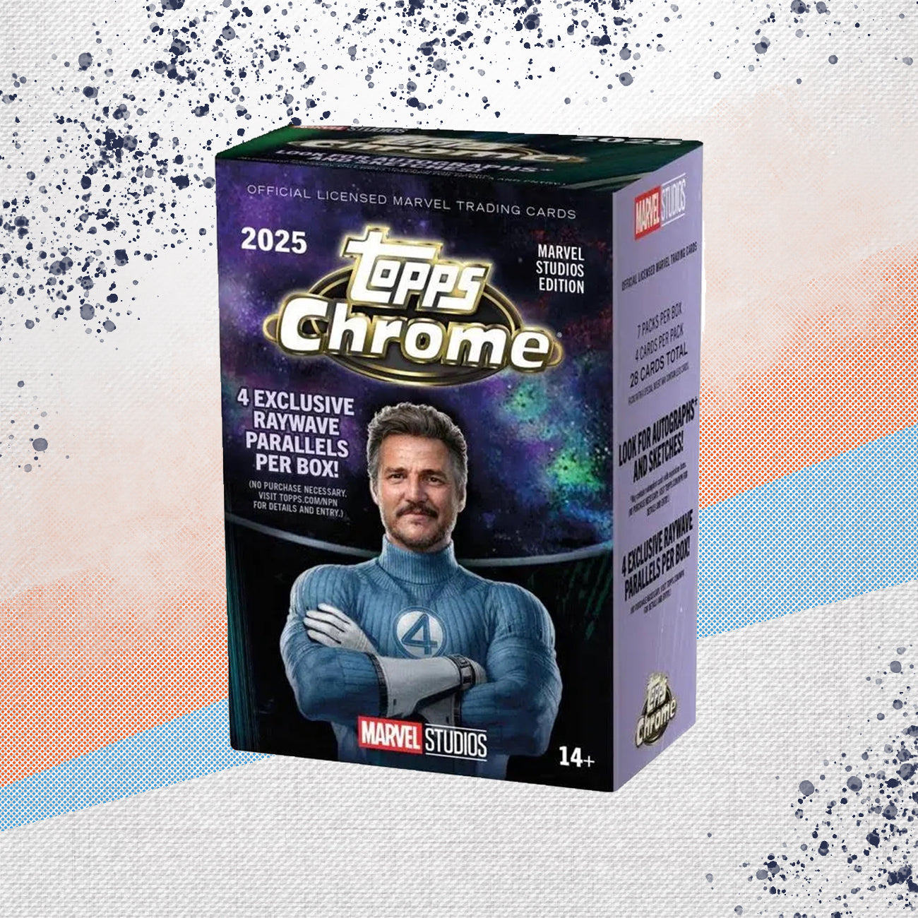 2025 Topps Chrome Marvel Studios Blaster Box