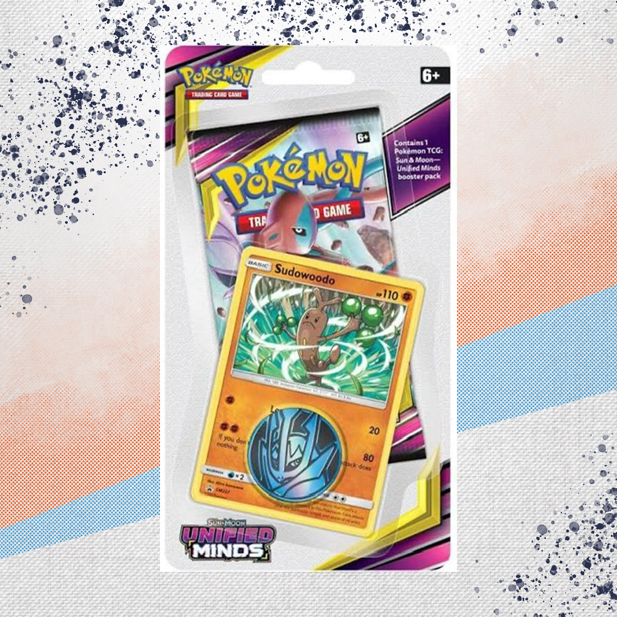 Pokemon Unified Minds Single Pack Blister (Sudowoodo)