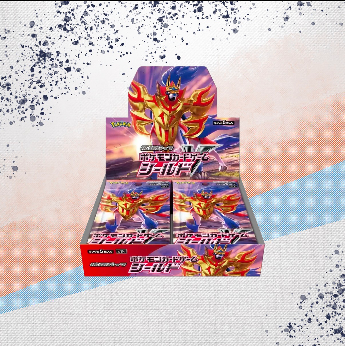 Pokemon Sword &amp; Shield Japanese Shield Booster Box