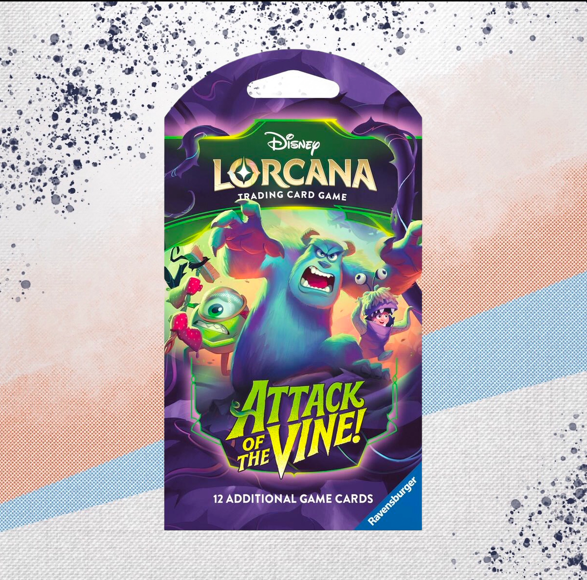 Disney Lorcana Attack Of The Vine Booster Pack