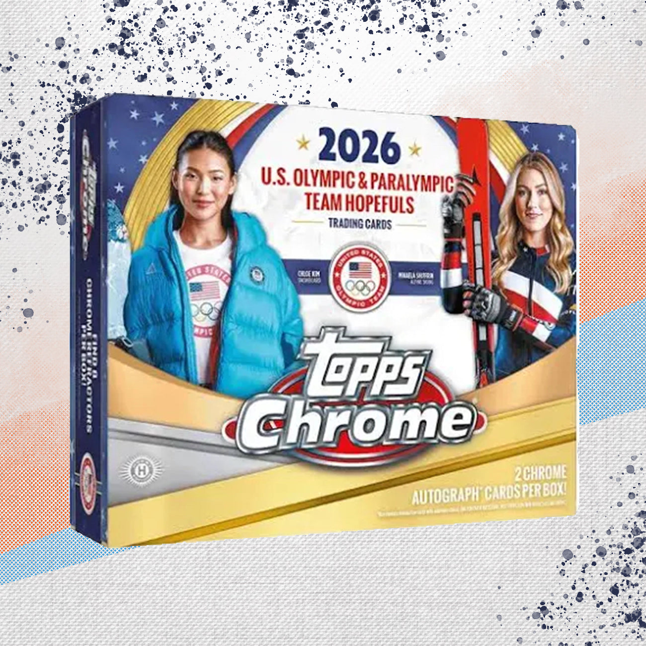 2026 Topps Chrome U.S. Winter Olympic &amp; Paralympic Team Hopefuls Hobby Box
