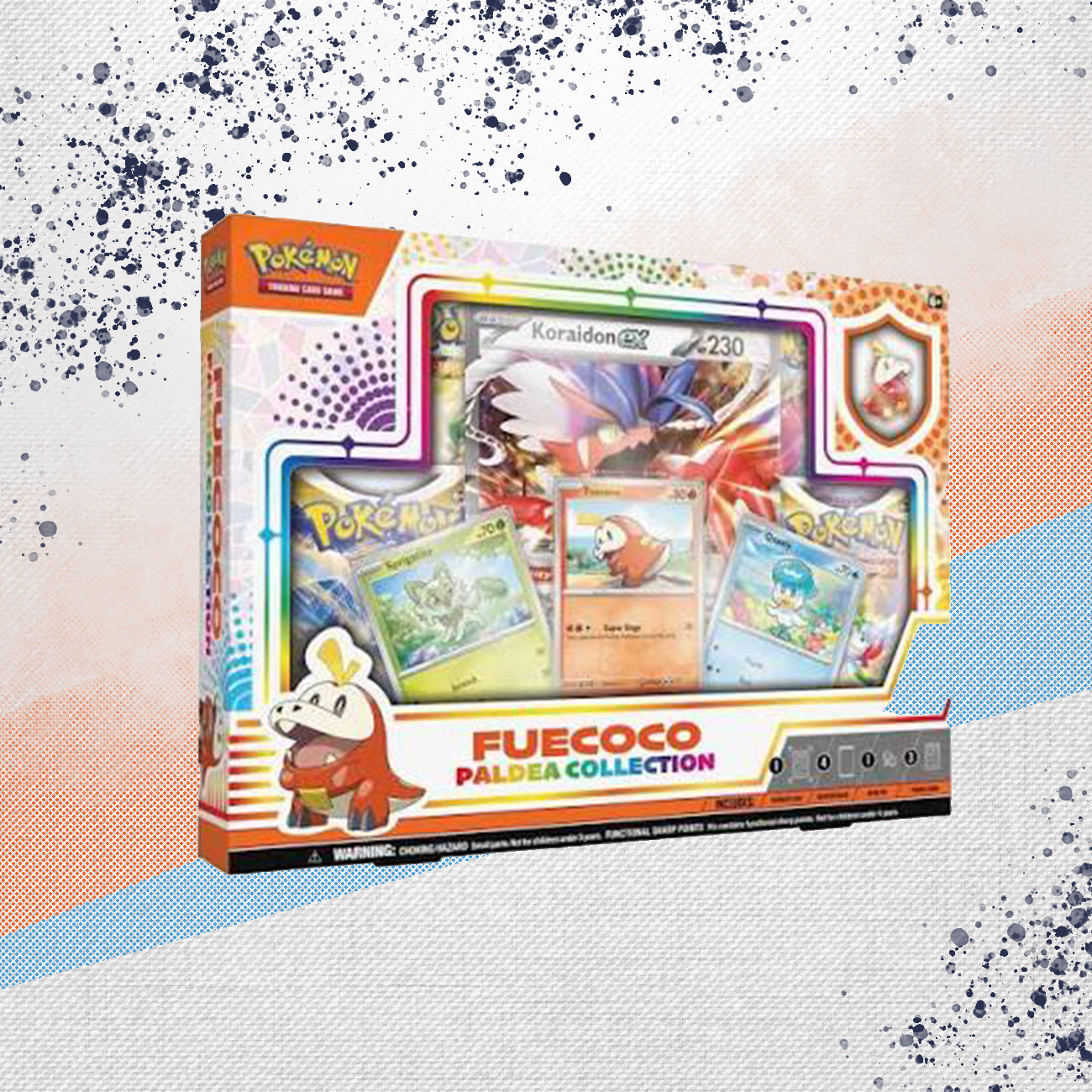 Pokemon Fuecoco Paldea Collection Box
