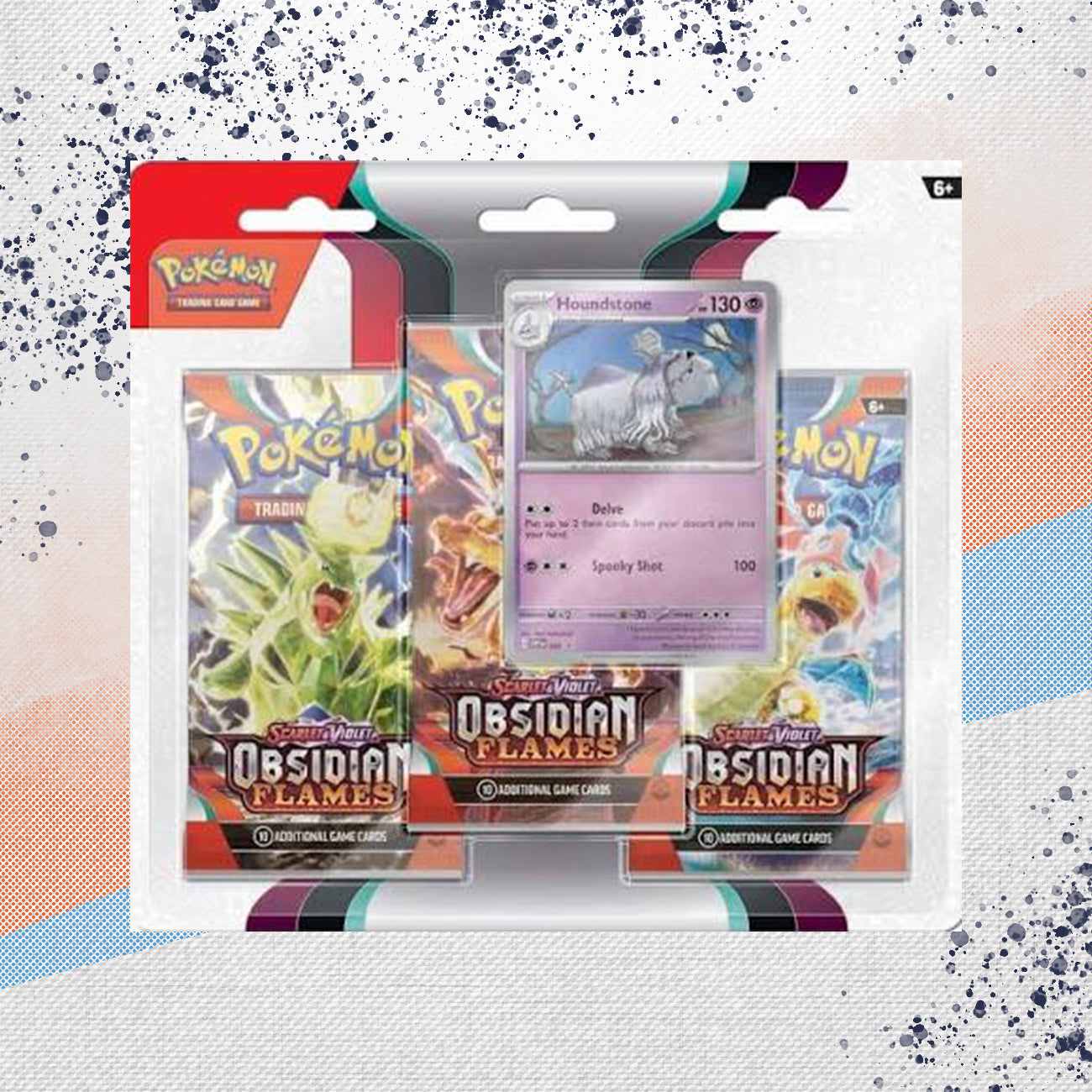 Pokemon Obsidian Flames 3 Pack Blister