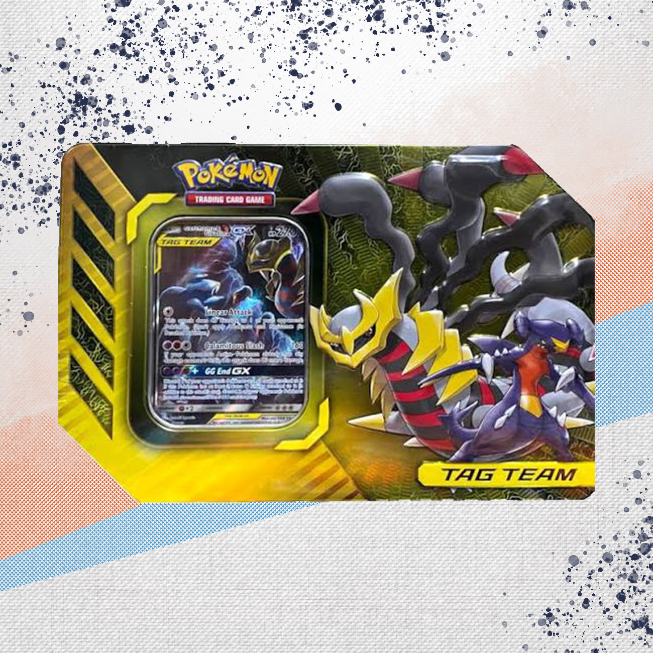 Pokemon Power Partnership Garchomp &amp; Giratina Tag Team Tin