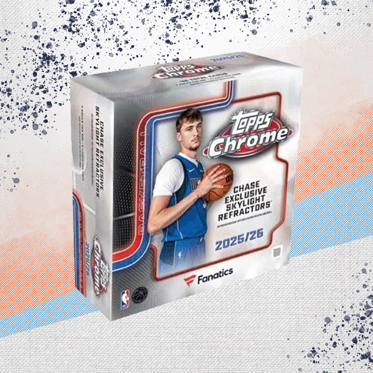 2025-26 Topps Chrome Basketball Fanatics Mega Box