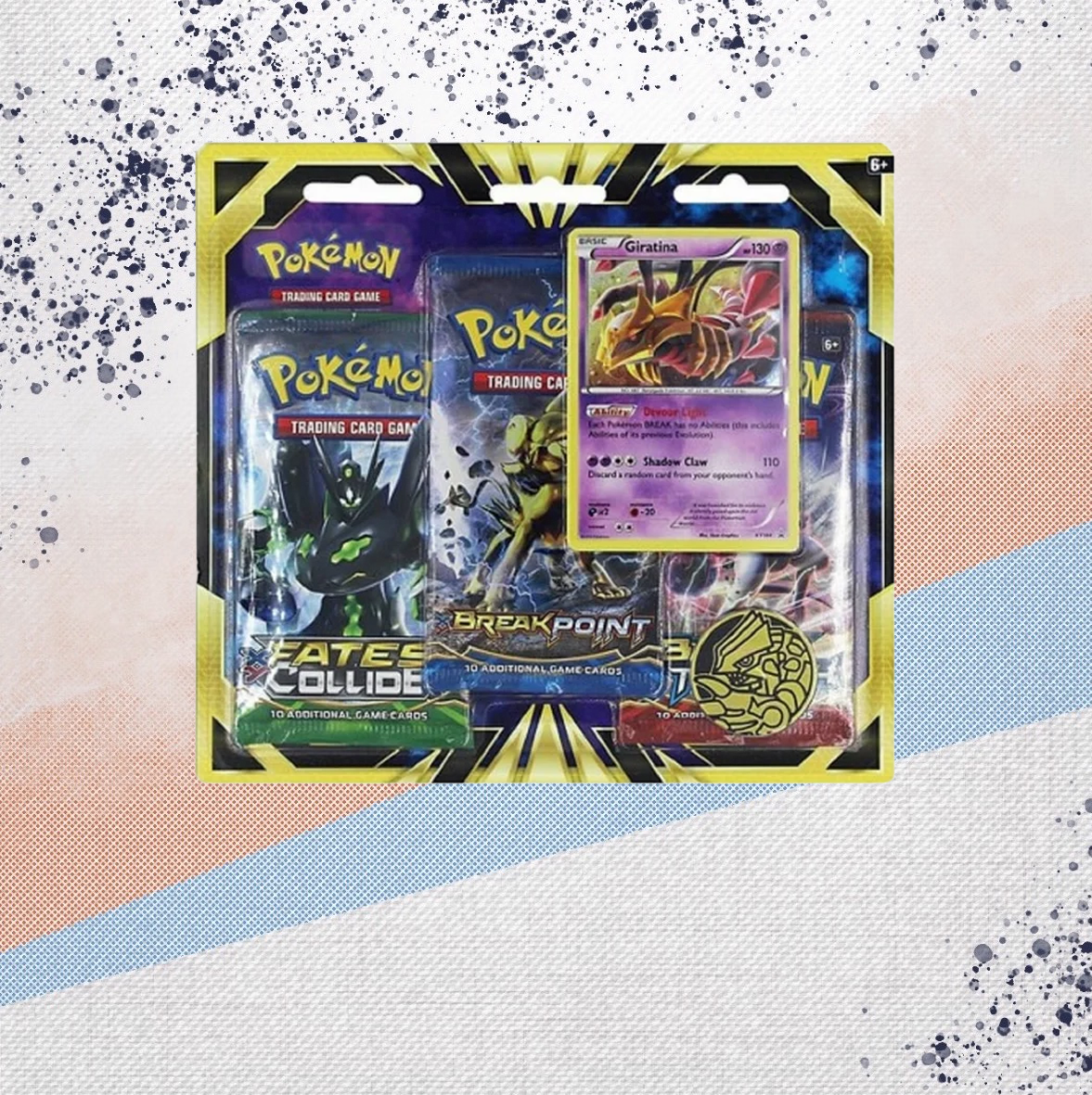 Pokemon XY Giratina 3 Pack Blister