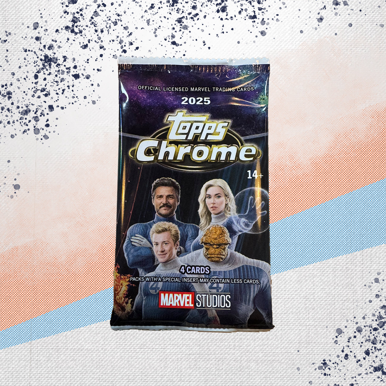 2025 Topps Chrome Marvel Studios Blaster Pack