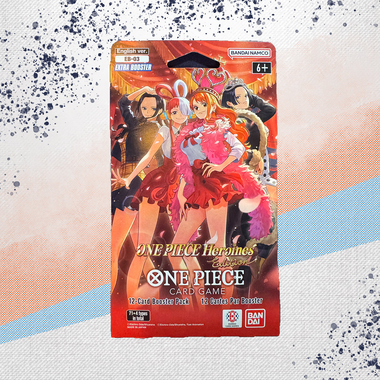 One Piece EB03 Heroines Edition Extra Booster Sleeved Pack